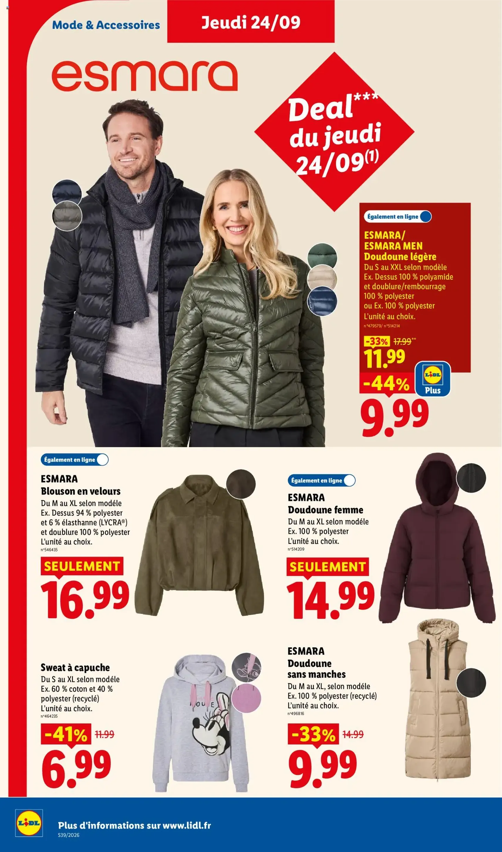 LIDL catalogue - brochure valable à partir du 24/09/2026, page 38 sur 62