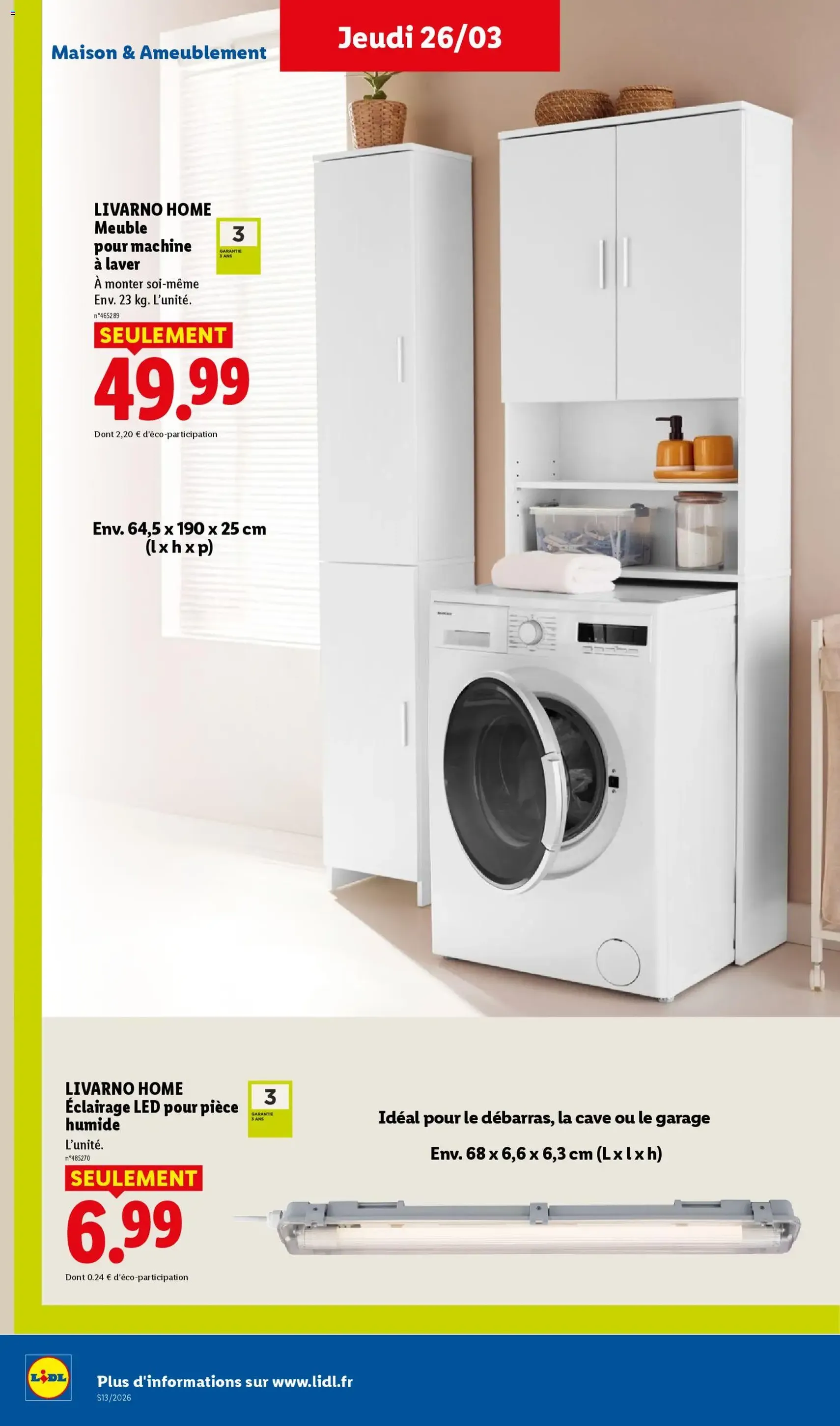 LIDL catalogue semaine 13 - brochure valable à partir du 26/03/2026, page 38 sur 76