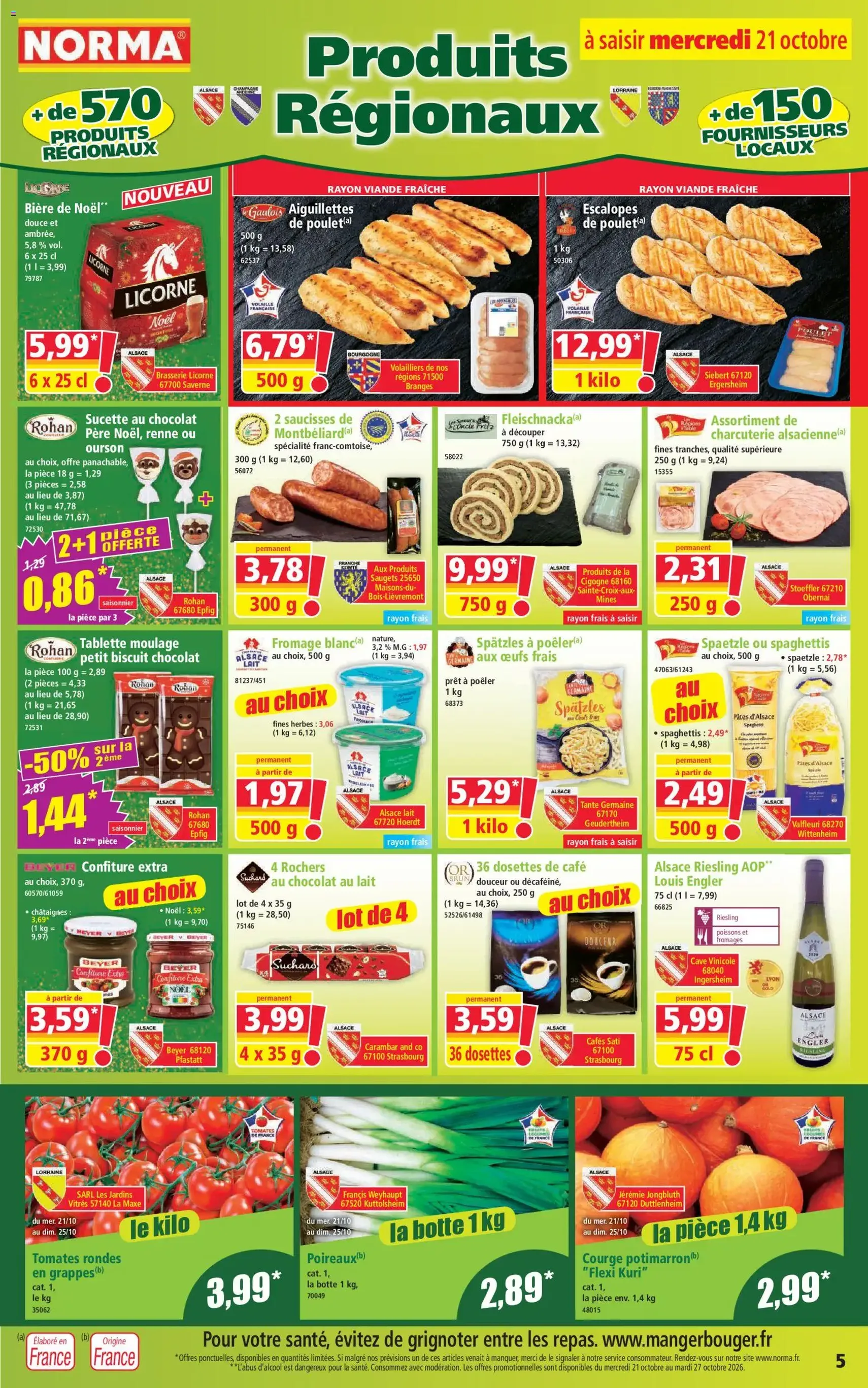Norma catalogue - brochure valable à partir du 21/10/2026, page 5 sur 12