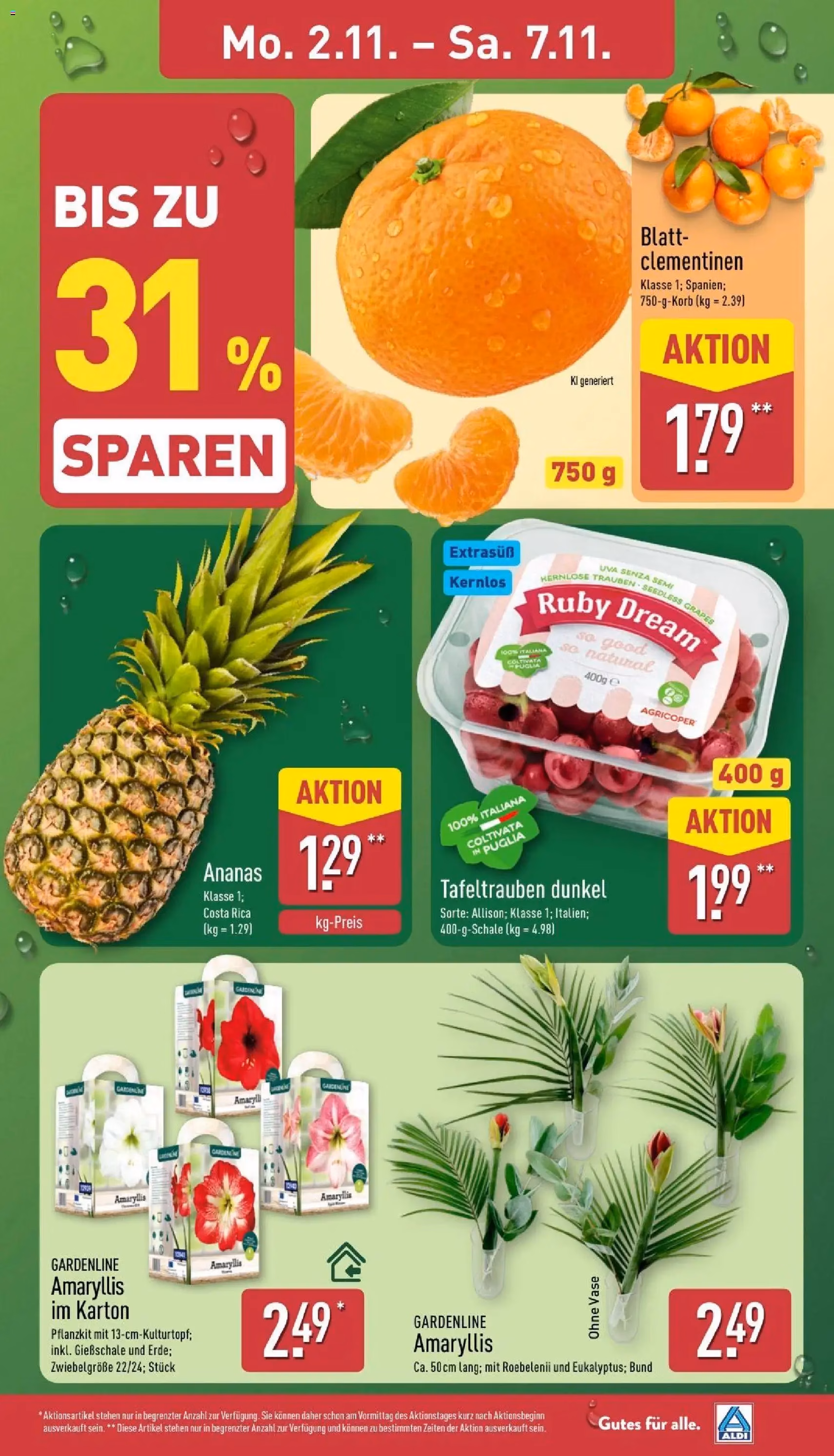 Aldi Prospekt - Gültiger Prospekt ab 02.11.2026, Seite 3 von insgesamt 43