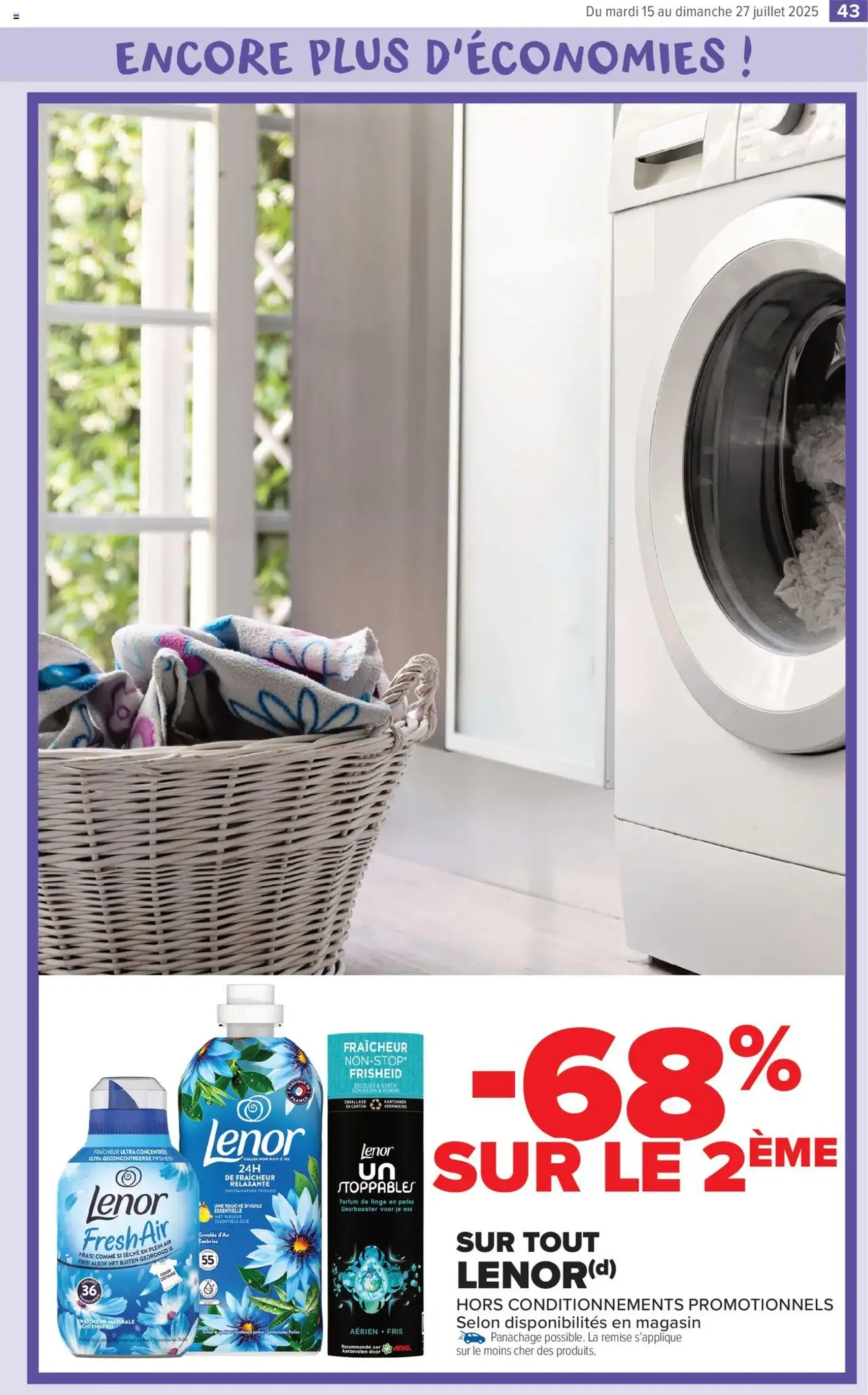 Carrefour Market catalogue semaine 29 - brochure valable à partir du 15/07/2025, page 45 sur 54 Carrefour Market catalogue semaine 29 - brochure valable à partir du 15/07/2025, page 45 sur 54