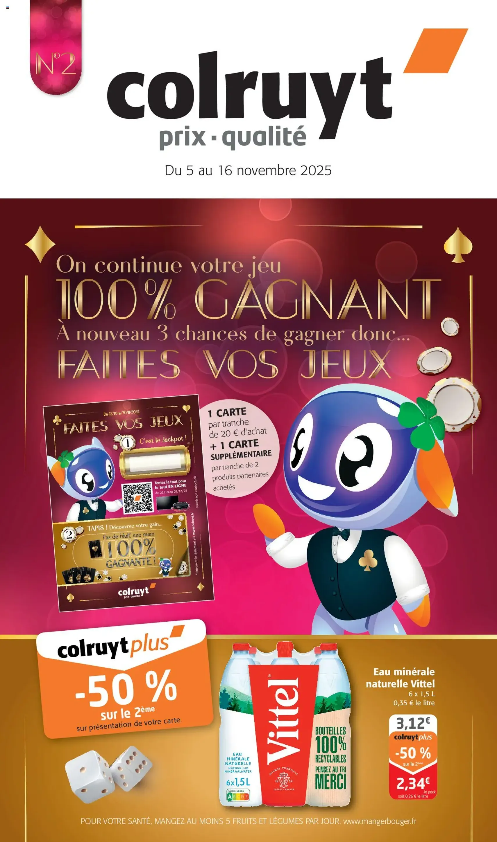 Colruyt catalogue - brochure valable à partir du 05/11/2025, page 1 sur 29