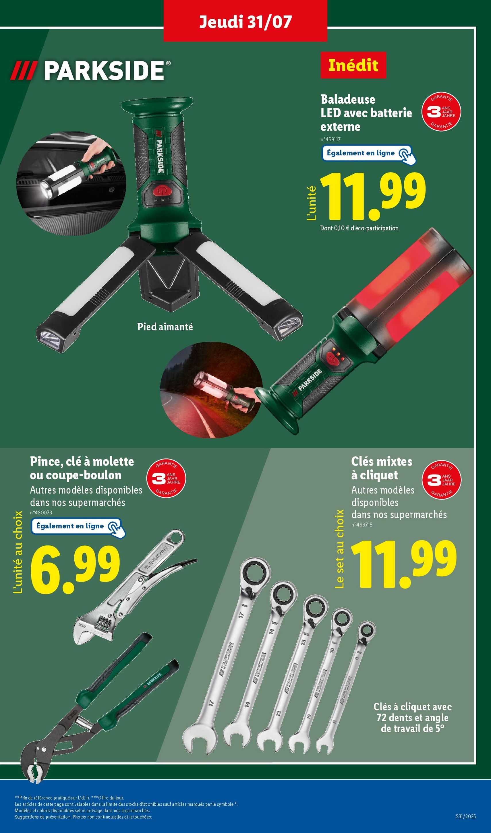 LIDL catalogue semaine 30 - brochure valable à partir du 31/07/2025, page 33 sur 73 LIDL catalogue semaine 30 - brochure valable à partir du 31/07/2025, page 33 sur 73