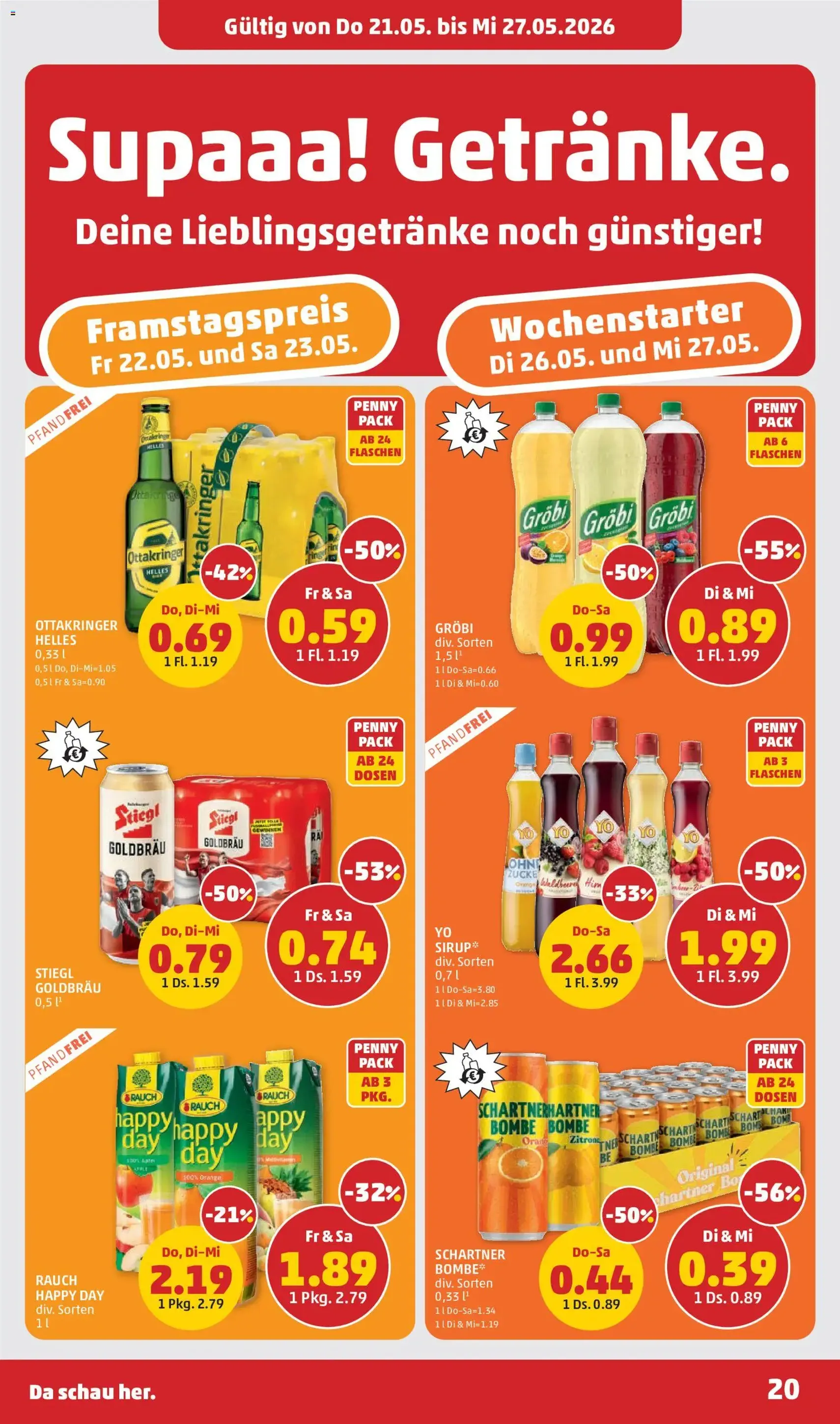 Penny Markt Flugblatt - Gültiger Prospekt ab 21.05.2026, Seite 20 von insgesamt 32