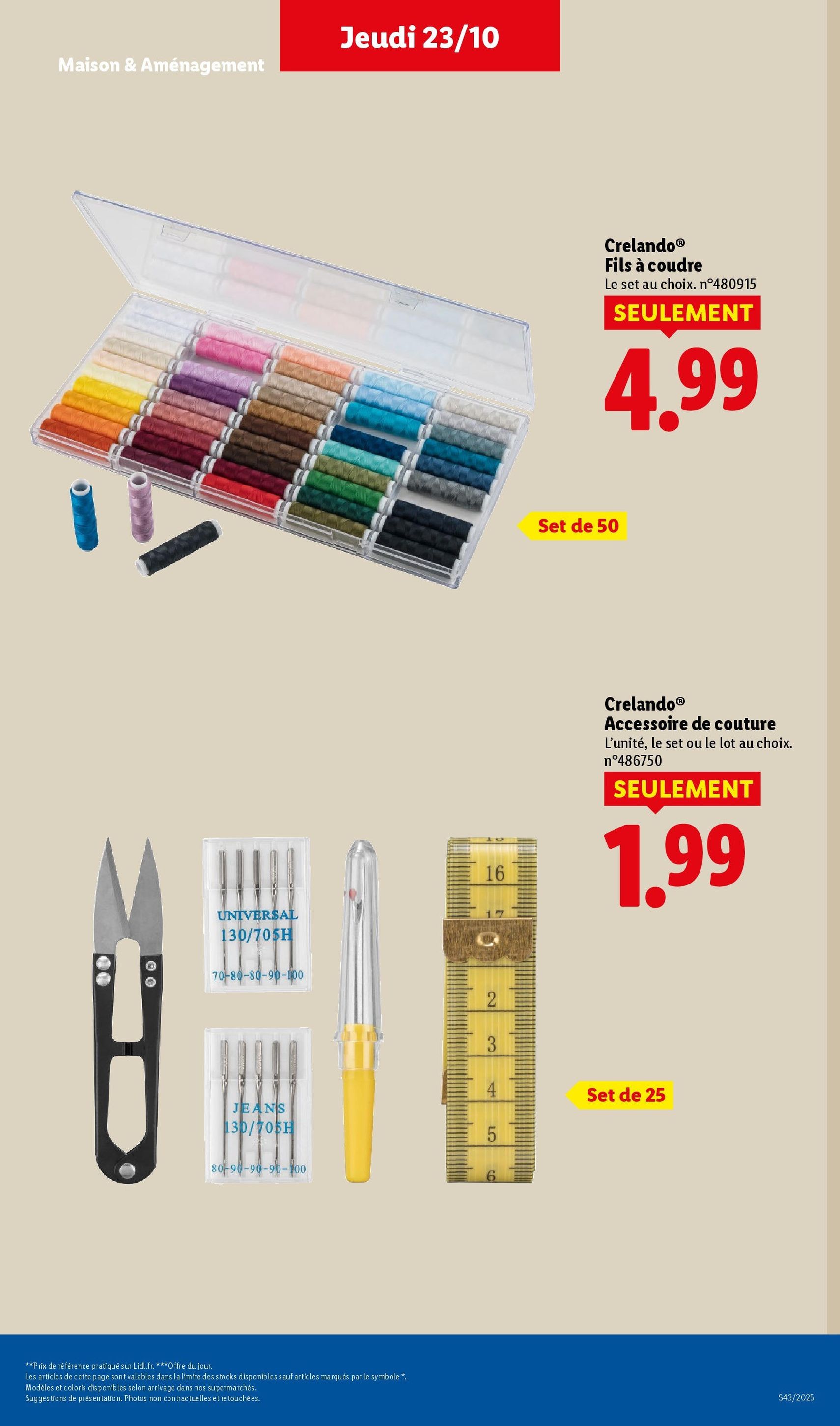 LIDL catalogue semaine 43 - brochure valable à partir du 23/10/2025, page 41 sur 84 LIDL catalogue semaine 43 - brochure valable à partir du 23/10/2025, page 41 sur 84