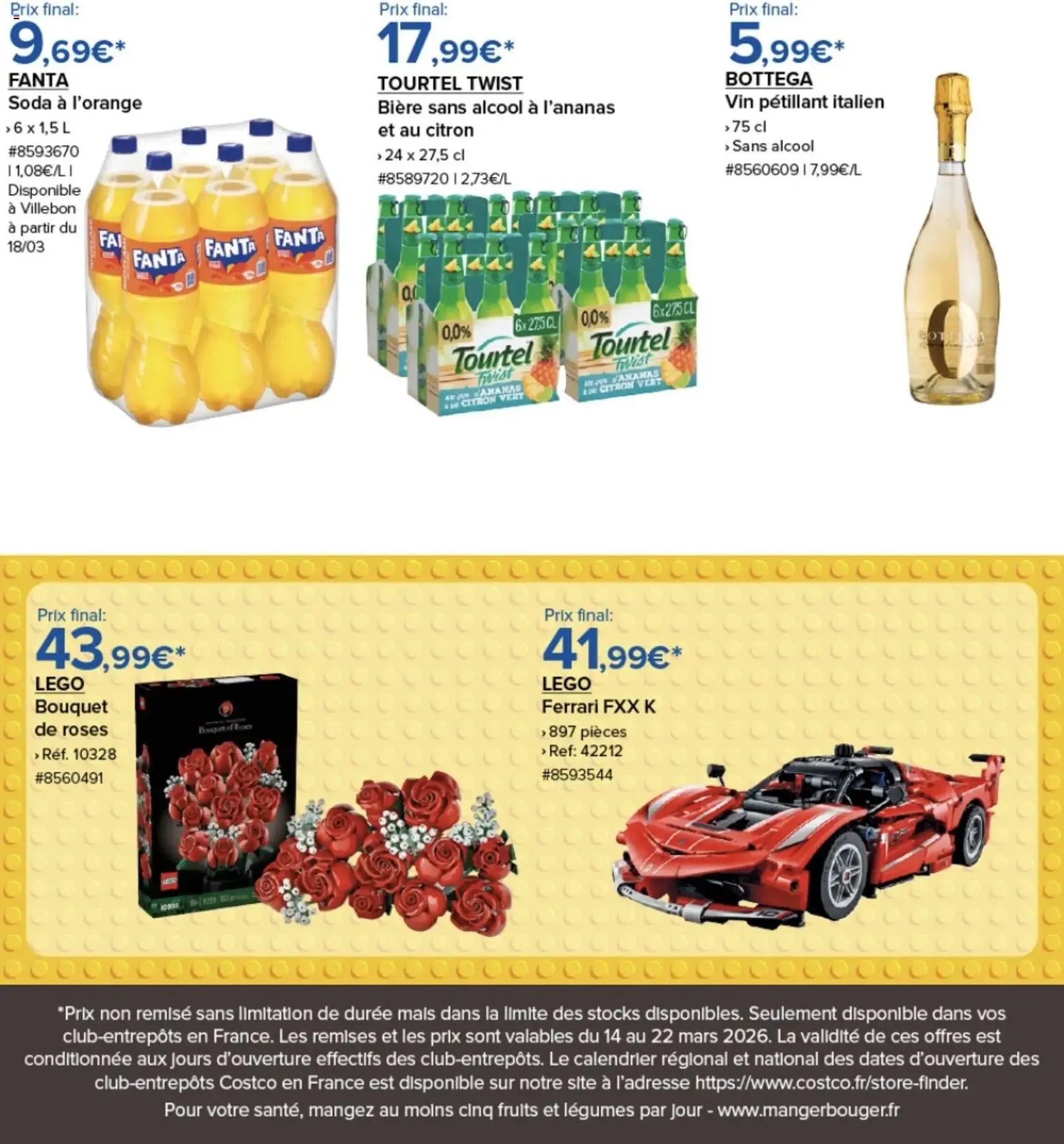 Costco Saveurs d'Orient mars 2026 - brochure valable à partir du 14/03/2026, page 9 sur 9