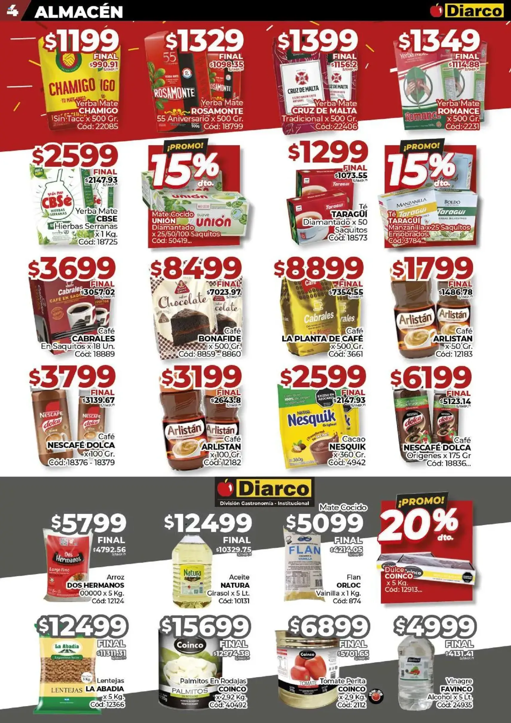 Diarco ofertas - folleto válido desde 25/08/2025 página 4 de 22