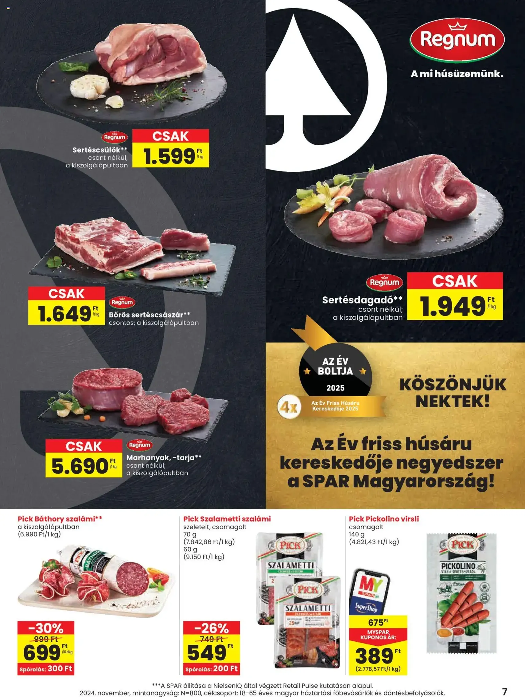 Spar Black Friday - 2025.11.13. érvényes szórólap 7 oldal 20 oldalból