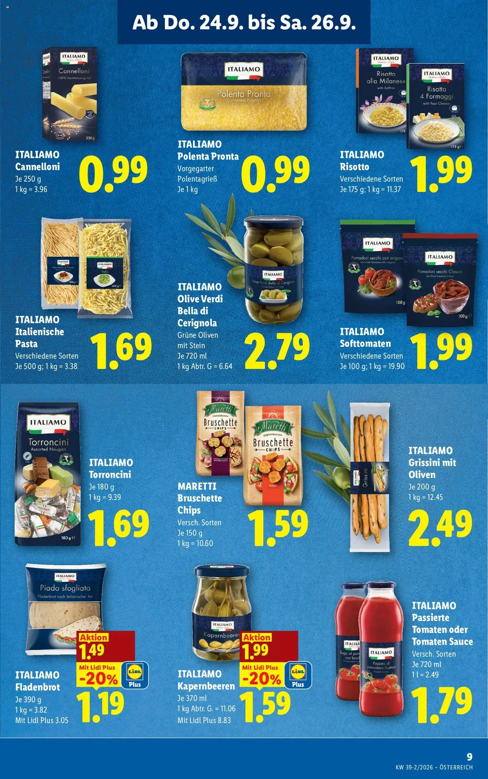 Lidl - Flugblatt - Gültiger Prospekt ab 24.09.2026, Seite 11 von insgesamt 55