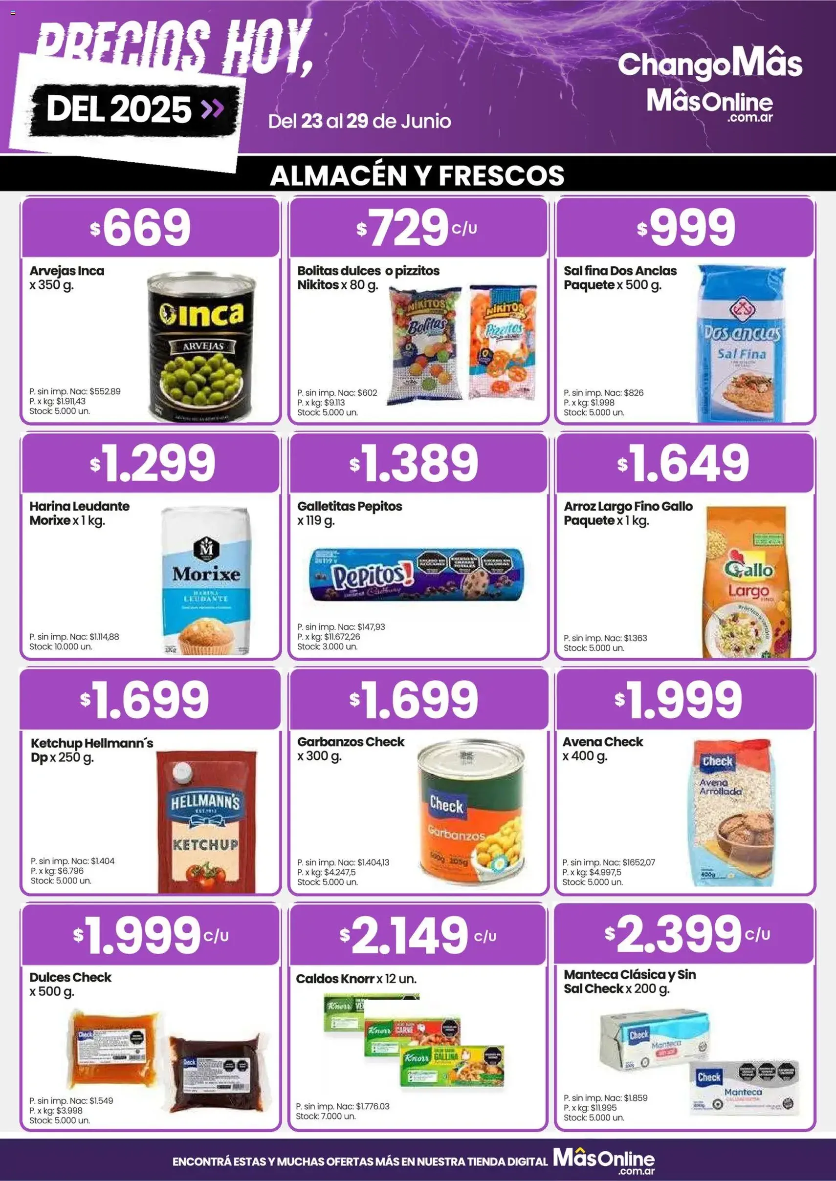 Changomas ofertas - folleto válido desde 23/06/2026 página 3 de 6