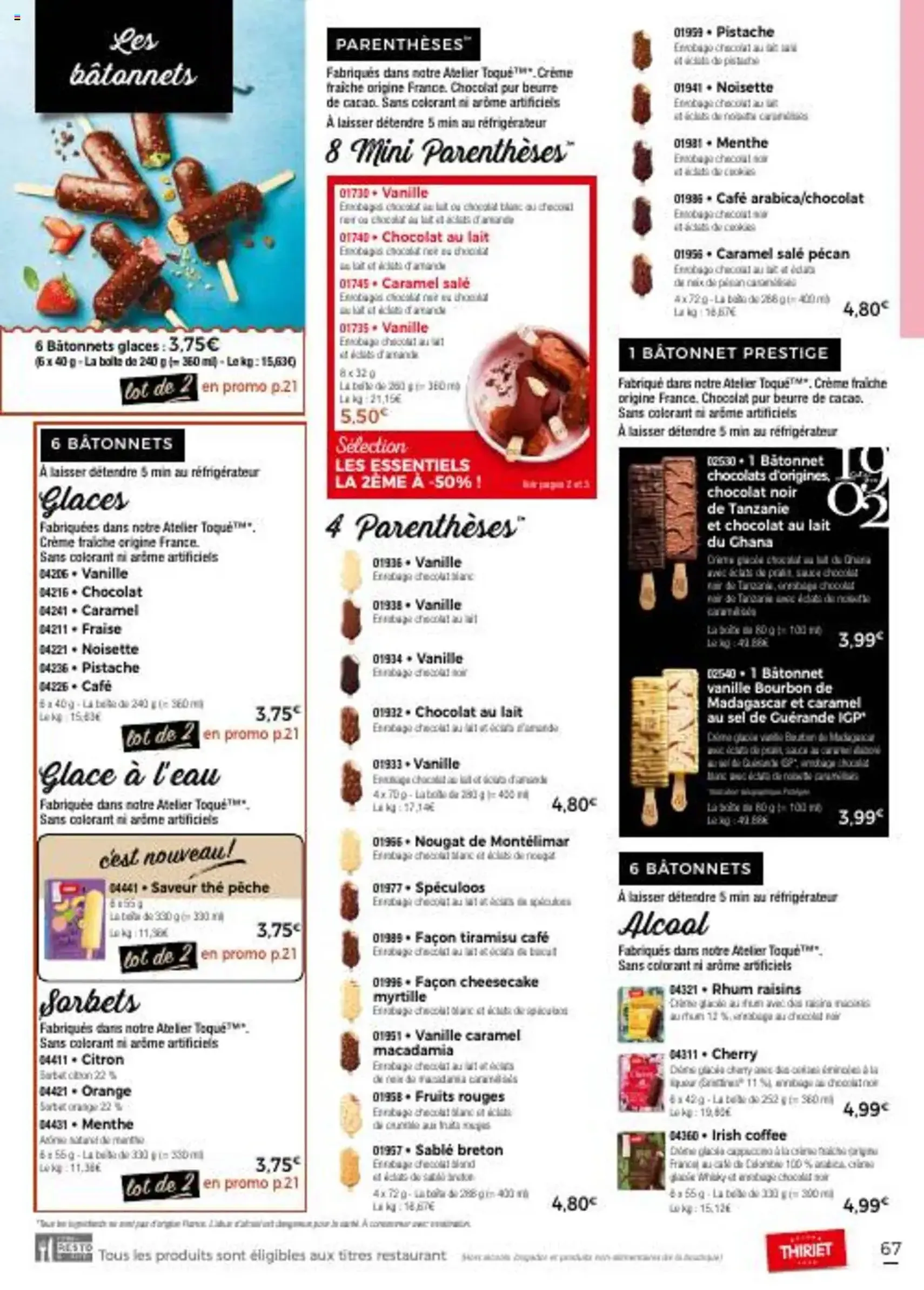 Thiriet catalogue livraison à domicile - brochure valable à partir du 11/07/2025, page 67 sur 80 Thiriet catalogue livraison à domicile - brochure valable à partir du 11/07/2025, page 67 sur 80