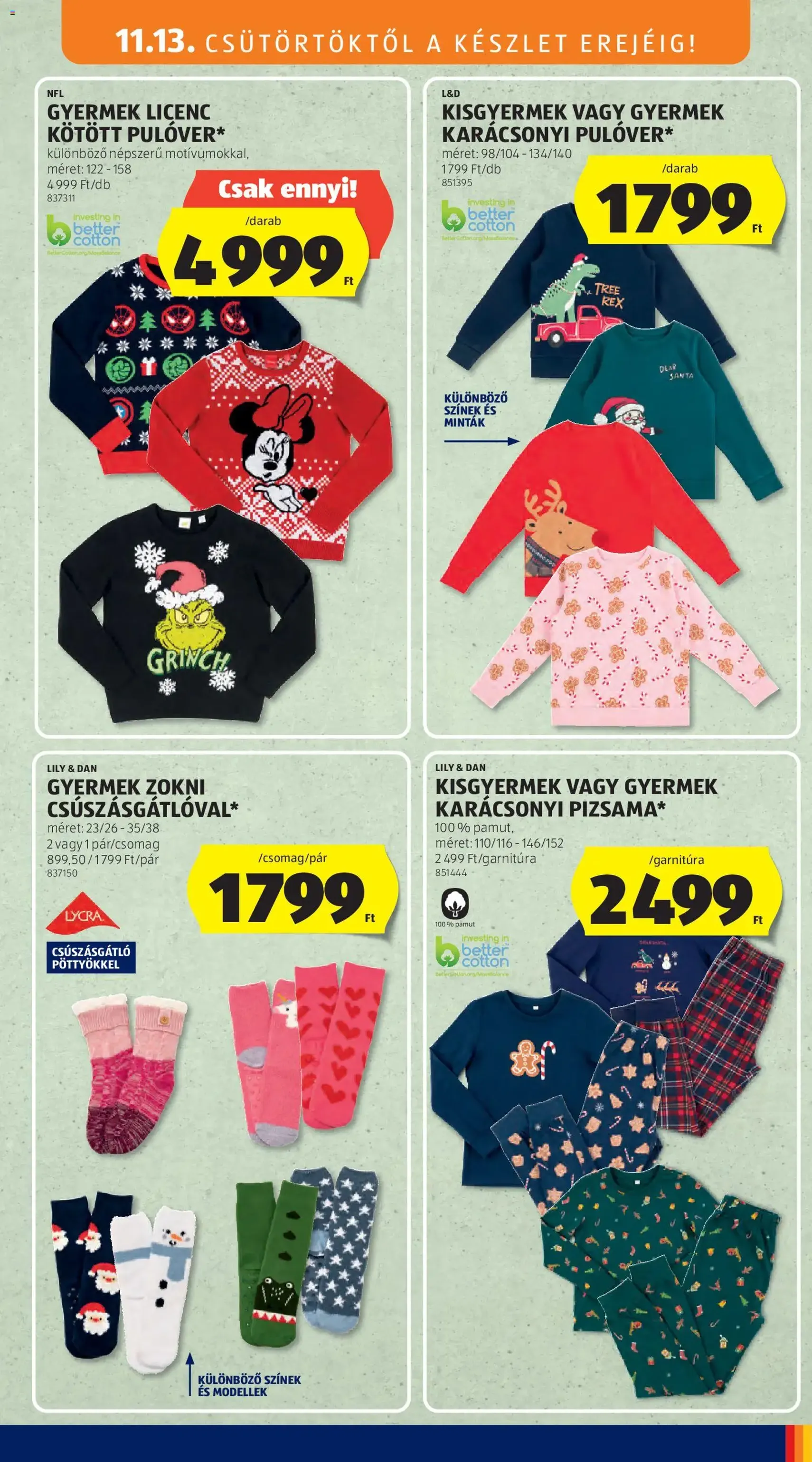 Aldi Akciós újság - 2025.11.13. érvényes szórólap 27 oldal 59 oldalból