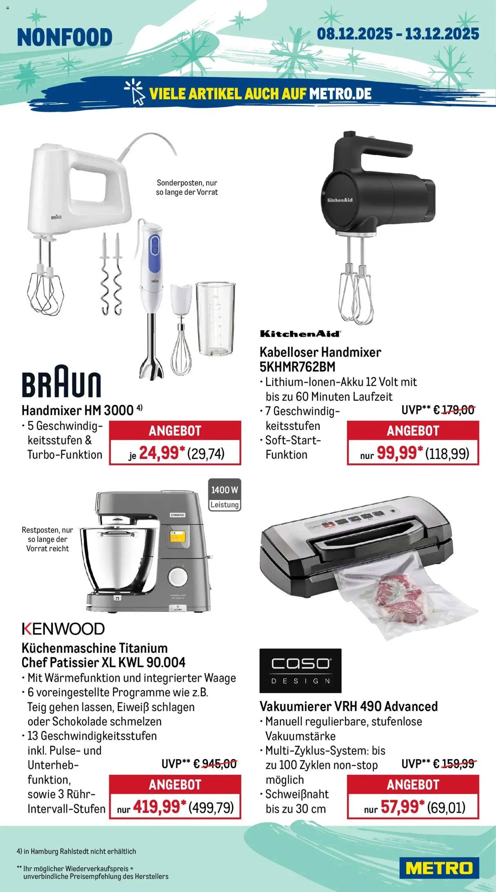 Metro Prospekt - Gültiger Prospekt ab 08.12.2025, Seite 21 von insgesamt 28