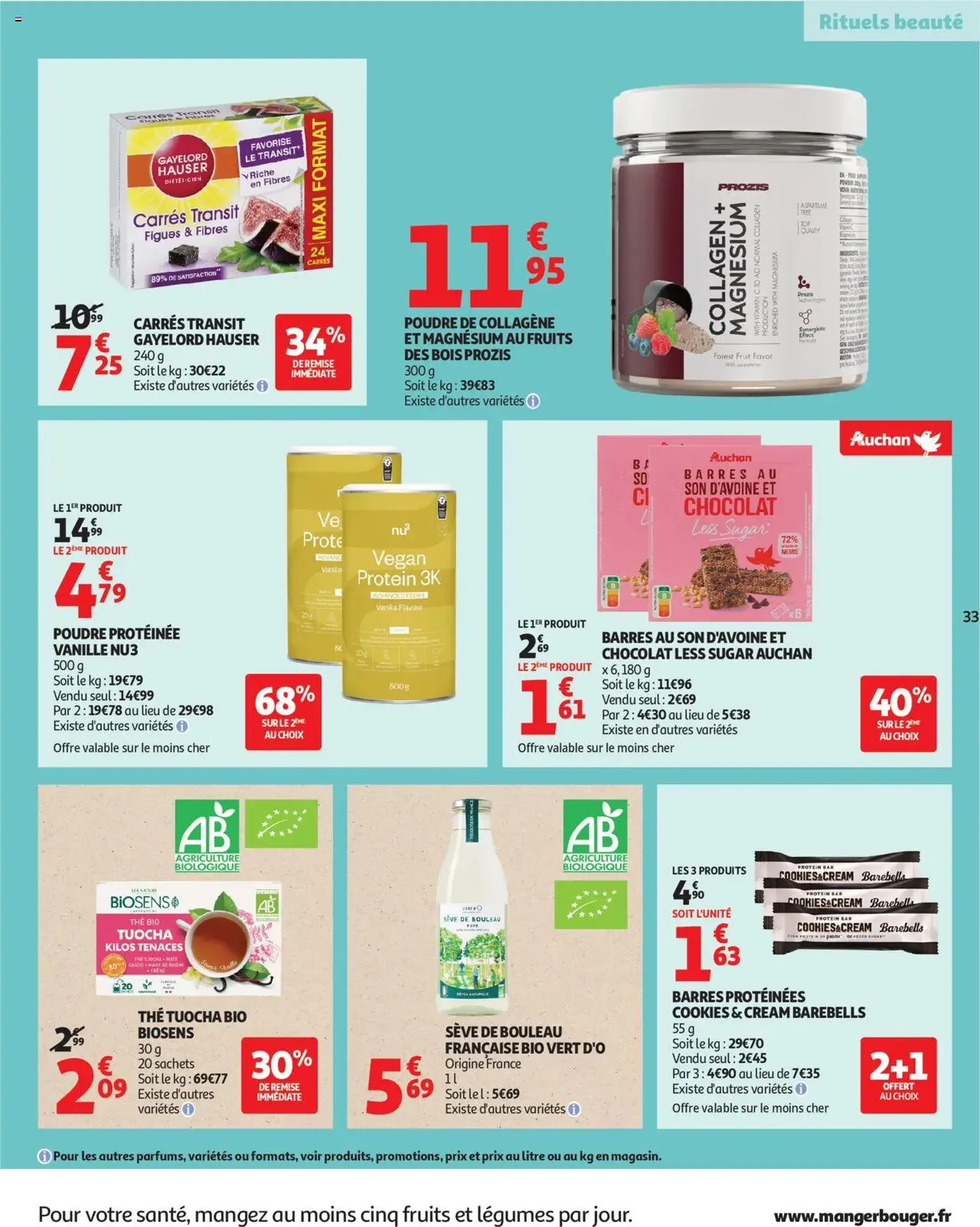 Auchan prospectus - brochure valable à partir du 02/09/2025, page 33 sur 60 Auchan prospectus - brochure valable à partir du 02/09/2025, page 33 sur 60