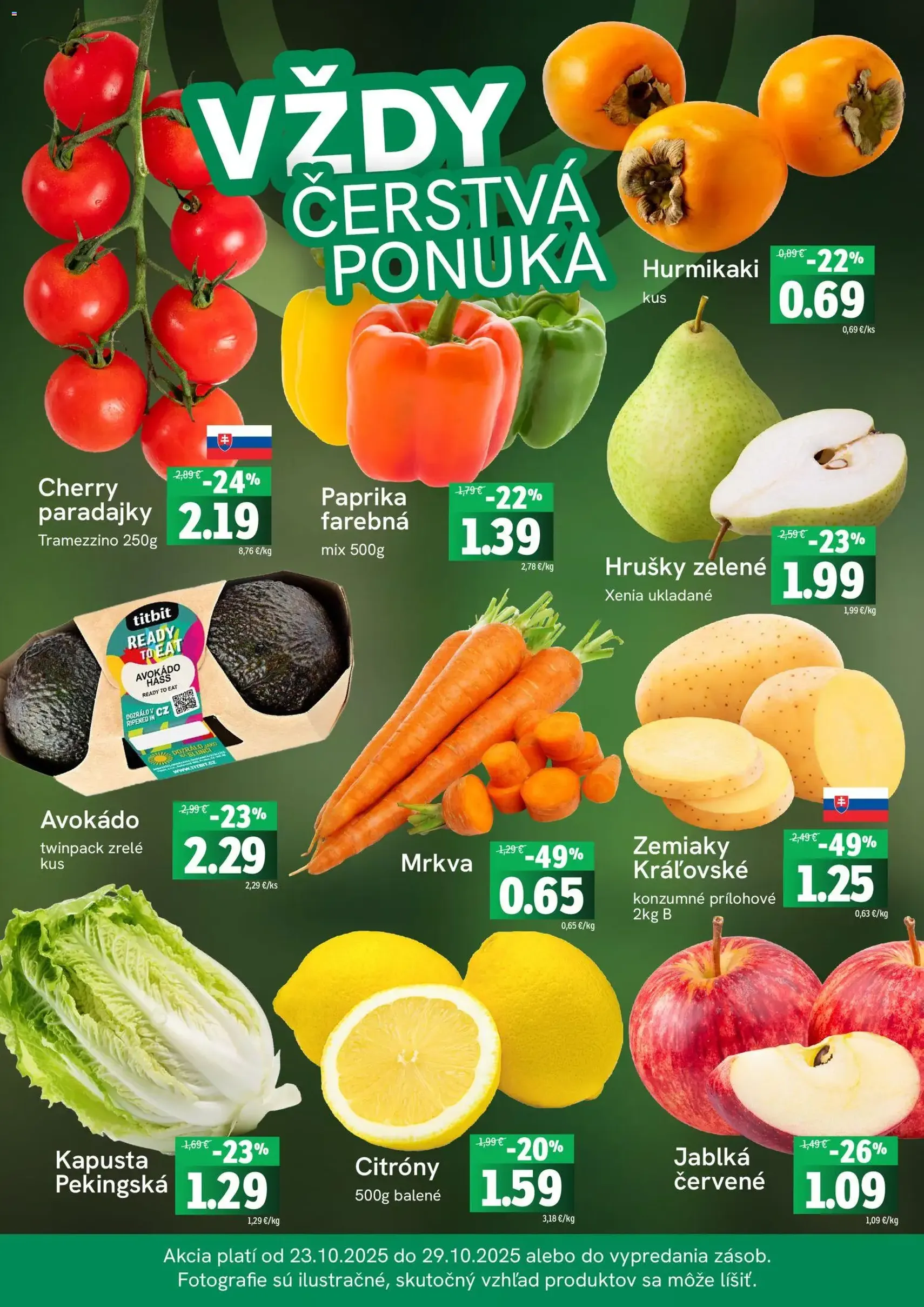 Fresh Leták - platný leták od 23.10.2025 strana 3 z 4