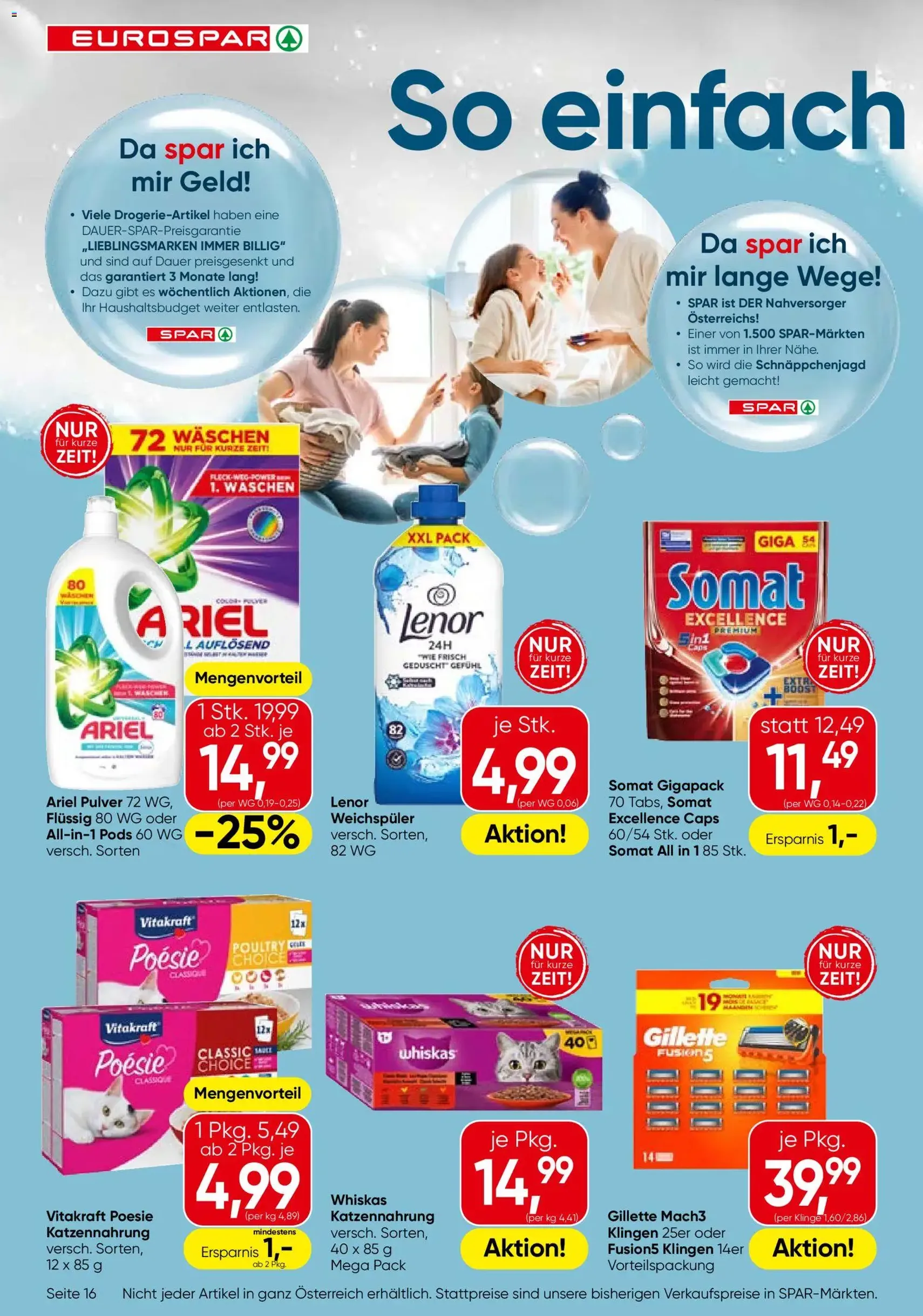 Eurospar Flugblatt - Gültiger Prospekt ab 18.12.2025, Seite 16 von insgesamt 20