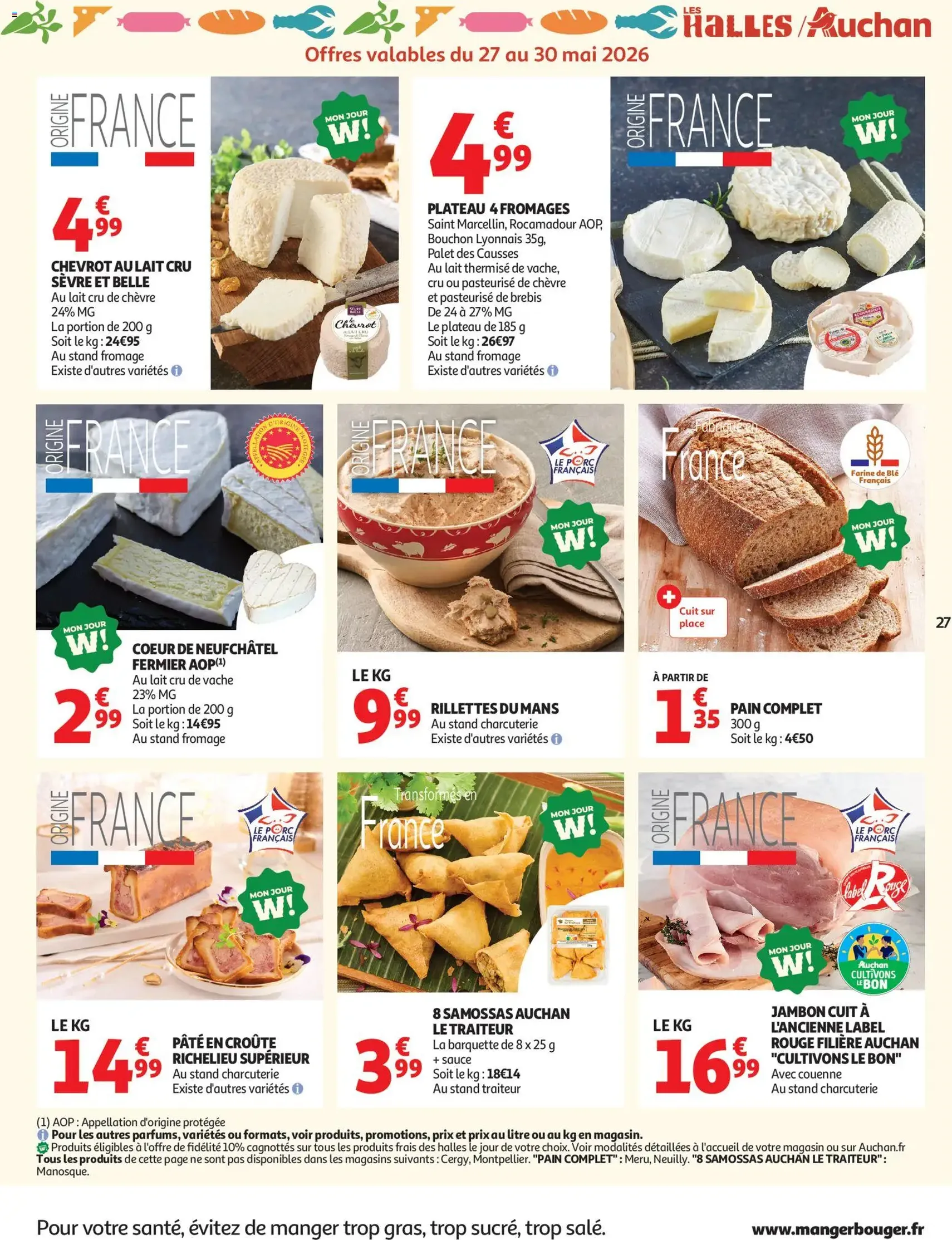 Auchan prospectus - brochure valable à partir du 27/05/2026, page 27 sur 36