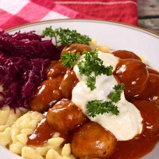 Pilzgulasch - Rezeptvorschau