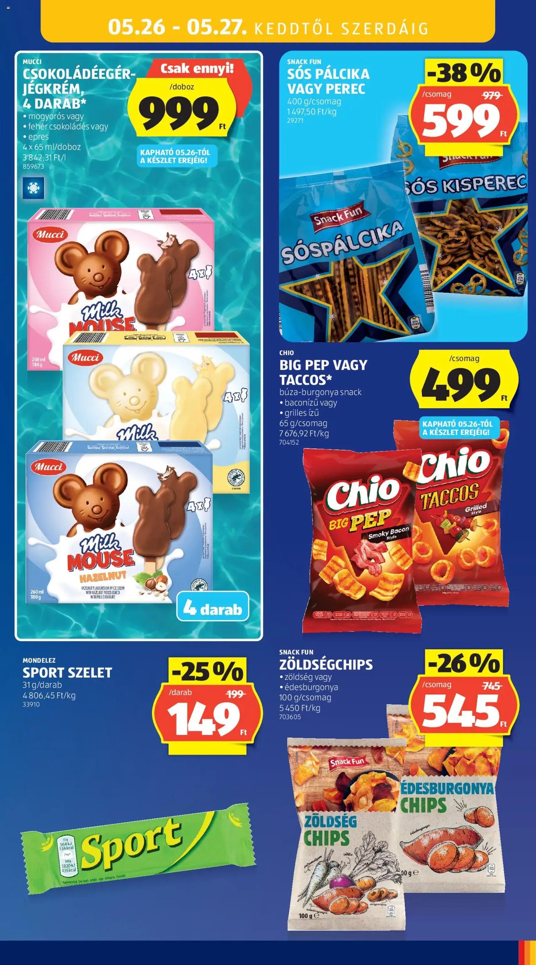 Aldi akciós újság - 2026.05.21. érvényes szórólap 39 oldal 65 oldalból