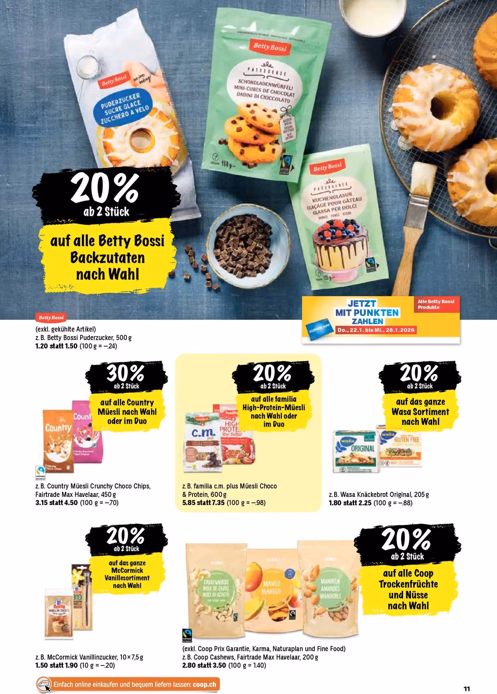 Coop Aktionen - Gültiger Prospekt ab 22.01.2026, Seite 11 von insgesamt 28