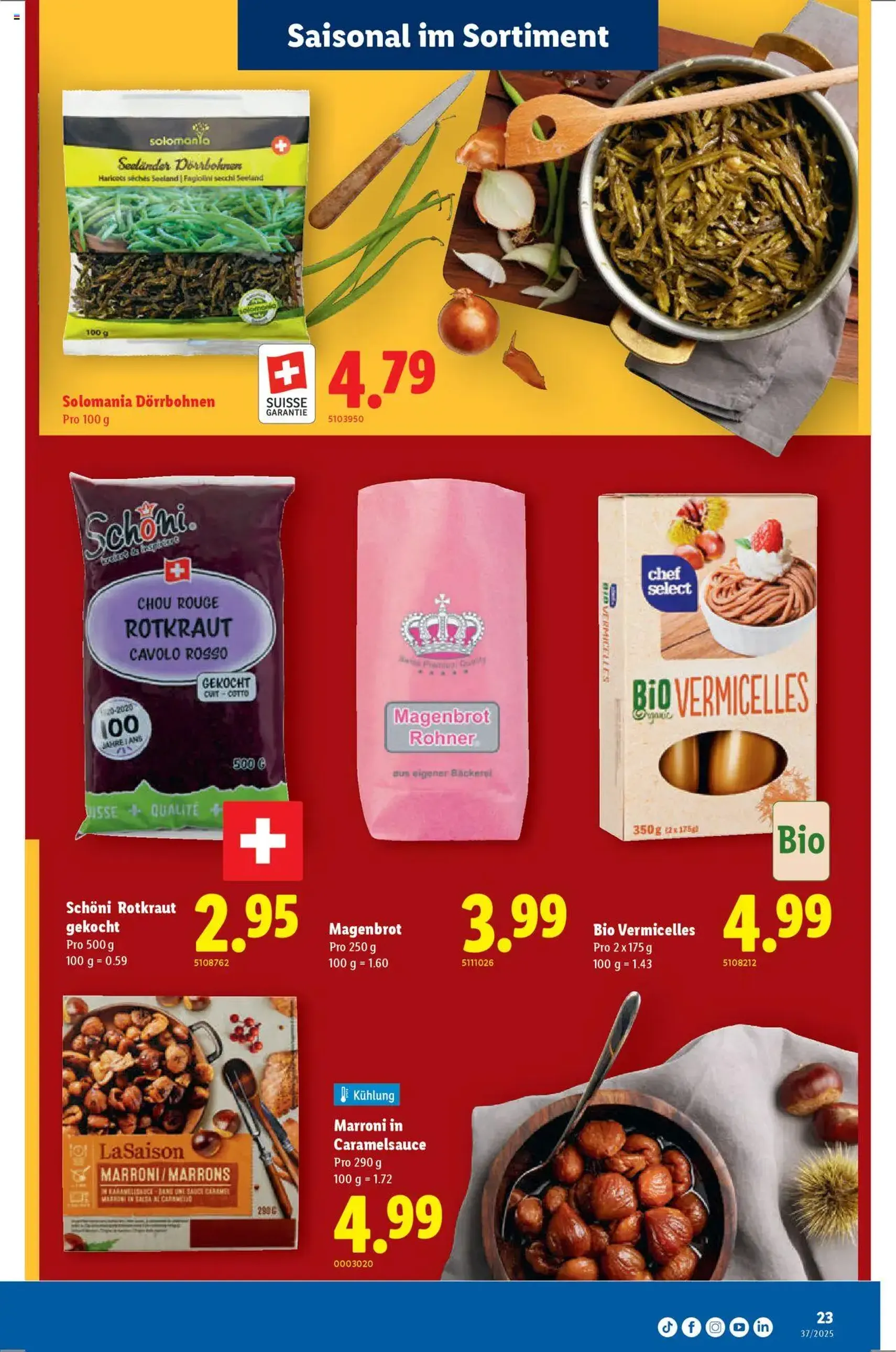Lidl Aktionen - Gültiger Prospekt ab 11.09.2025, Seite 23 von insgesamt 40 Lidl Aktionen - Gültiger Prospekt ab 11.09.2025, Seite 23 von insgesamt 40