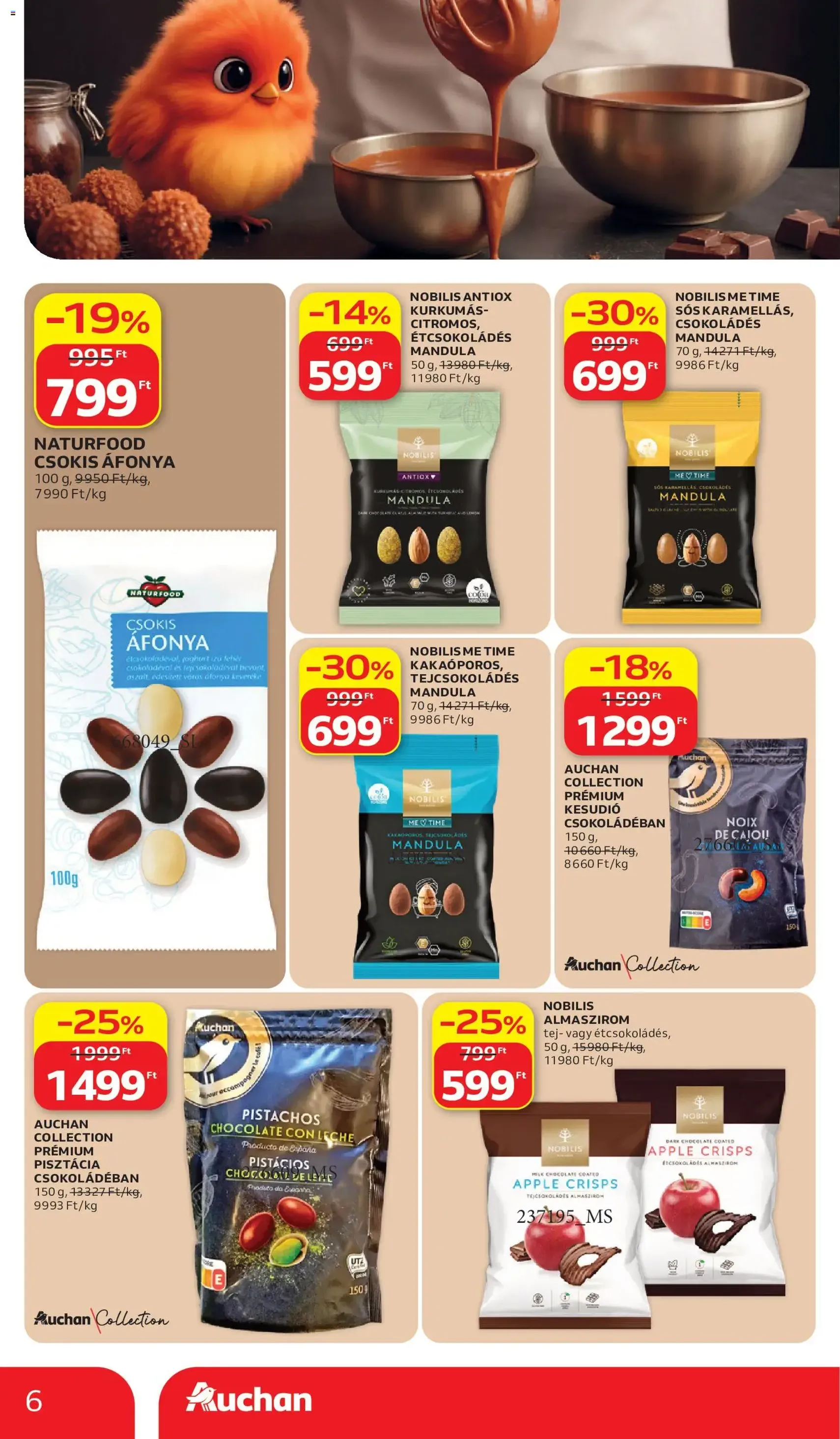 Auchan akciós újság - 2026.07.02. érvényes szórólap 6 oldal 56 oldalból
