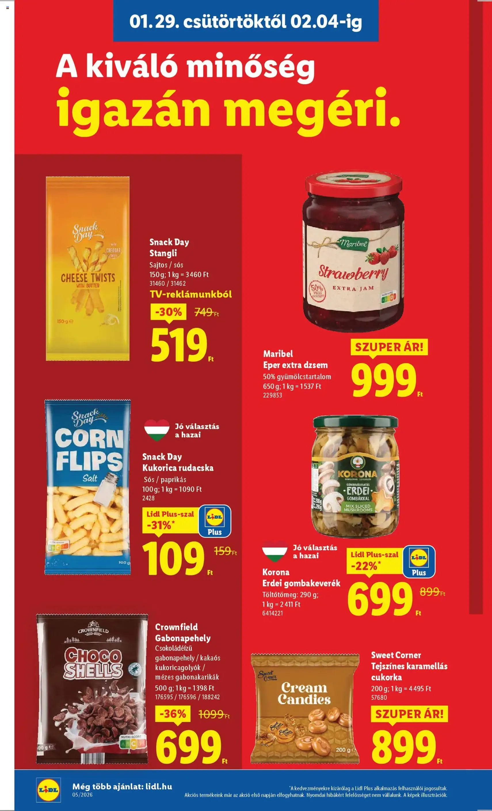 Lidl Akciós újság - 2026.01.29. érvényes szórólap 10 oldal 54 oldalból