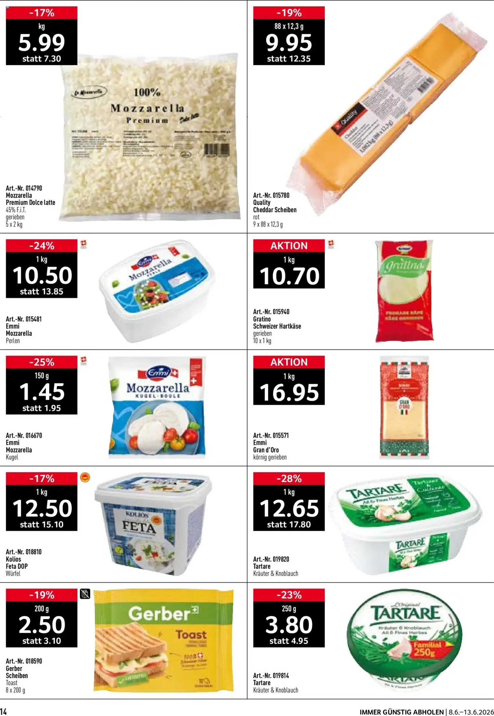 Prodega aktionen - Gültiger Prospekt ab 08.06.2026, Seite 14 von insgesamt 40