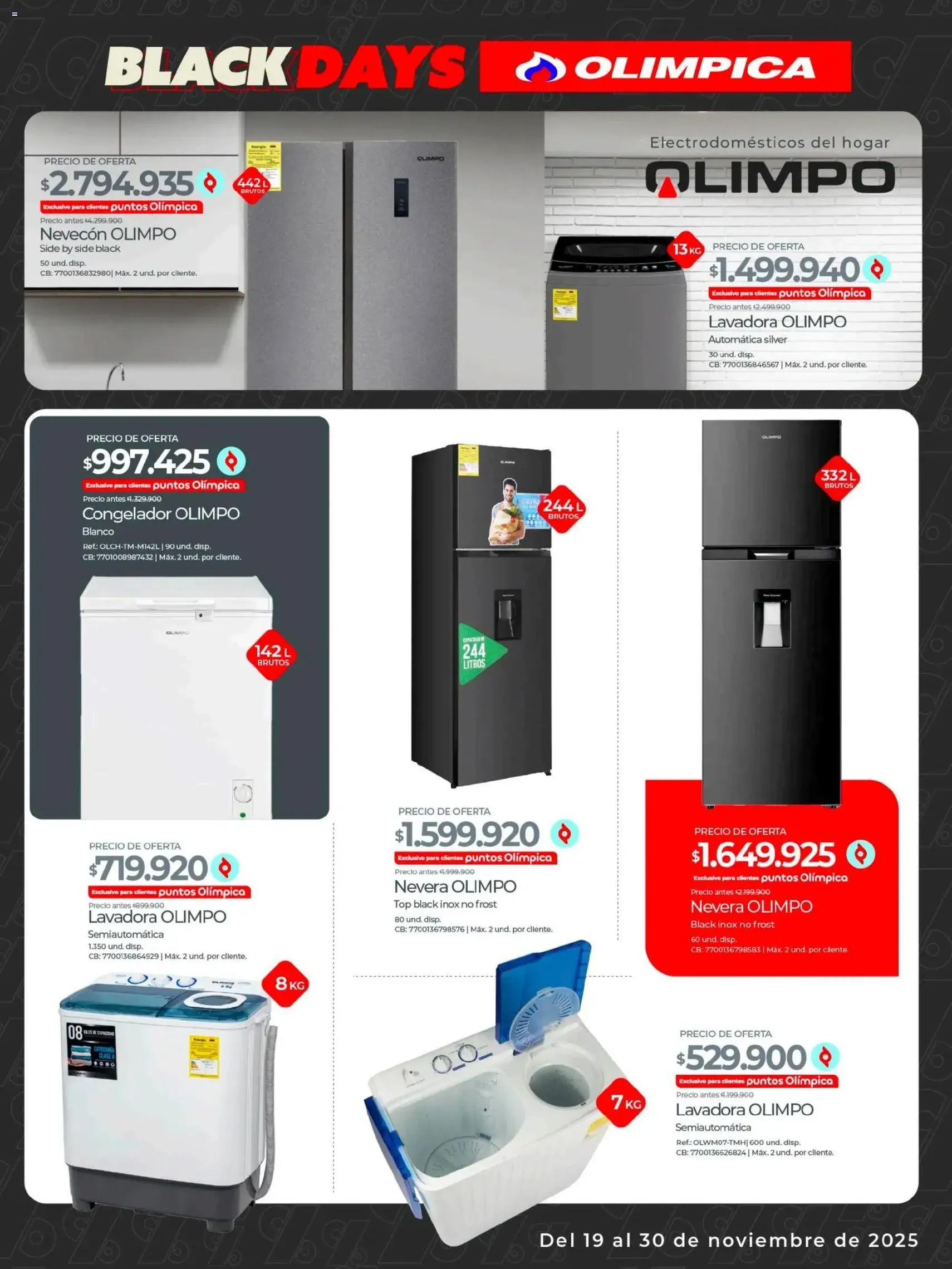 Olímpica - Black Friday - folleto válido desde 19/11/2025 página 11 de 31