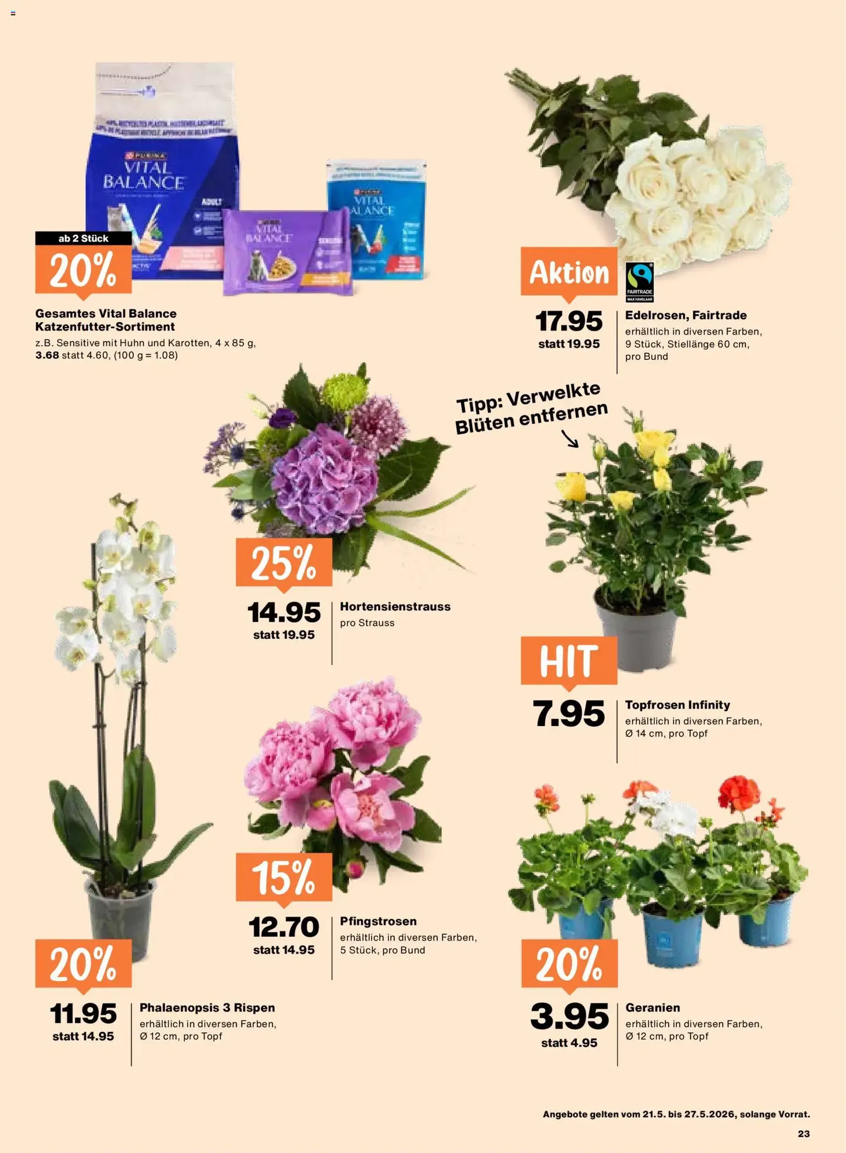 Migros aktionen - Gültiger Prospekt ab 21.05.2026, Seite 23 von insgesamt 24