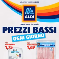 Aldi volantino - anteprima volantino valido dal 25/05/2026