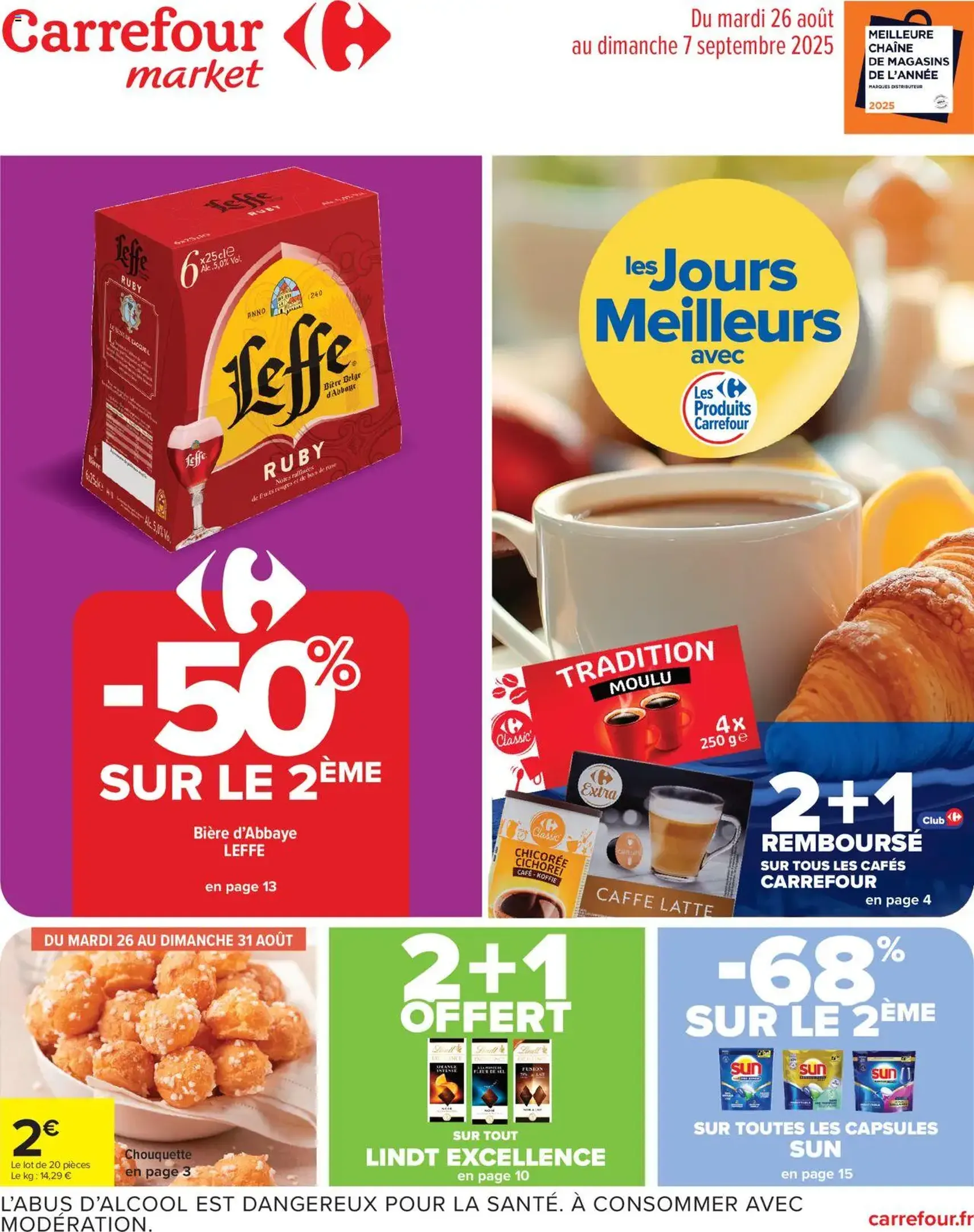 Carrefour Market catalogue semaine 35 - brochure valable à partir du 26/08/2025, page 1 sur 22 Carrefour Market catalogue semaine 35 - brochure valable à partir du 26/08/2025, page 1 sur 22