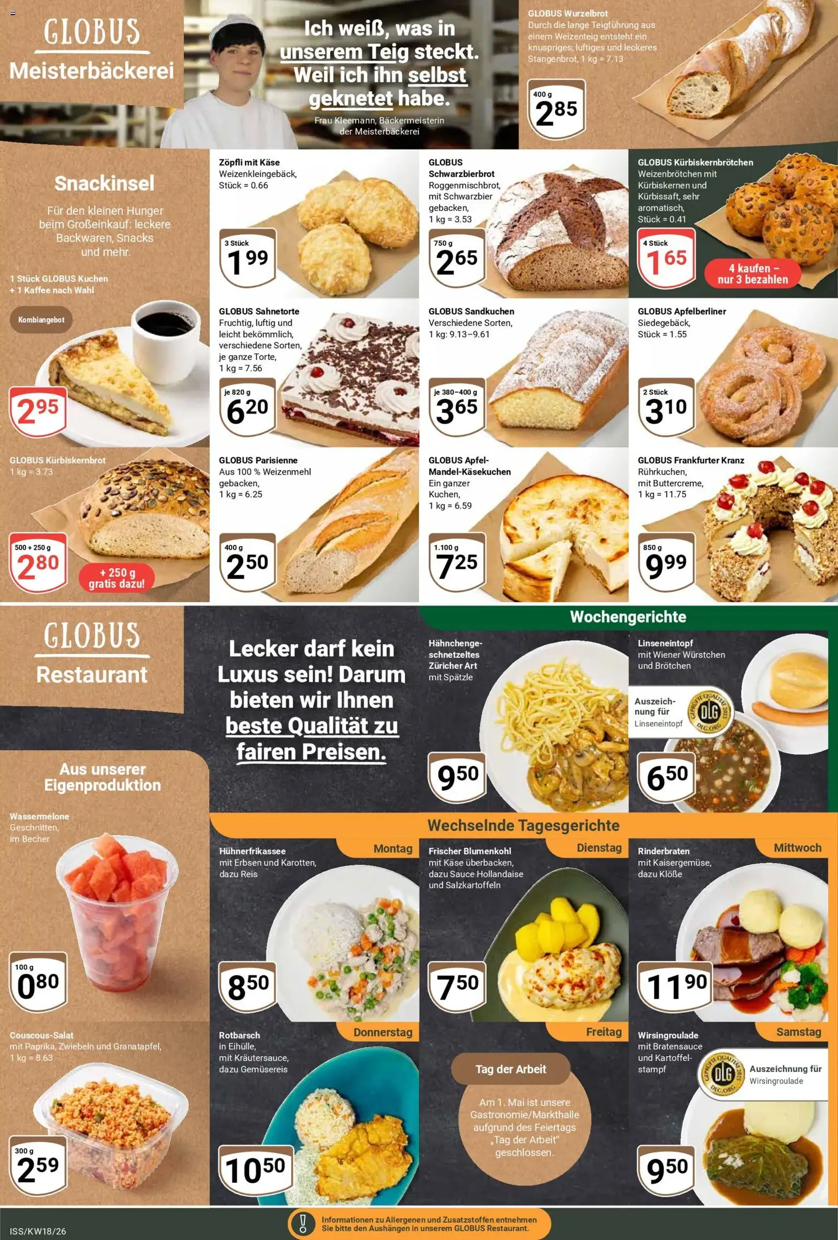 Globus Prospekt - Gültiger Prospekt ab 27.04.2026, Seite 12 von insgesamt 36