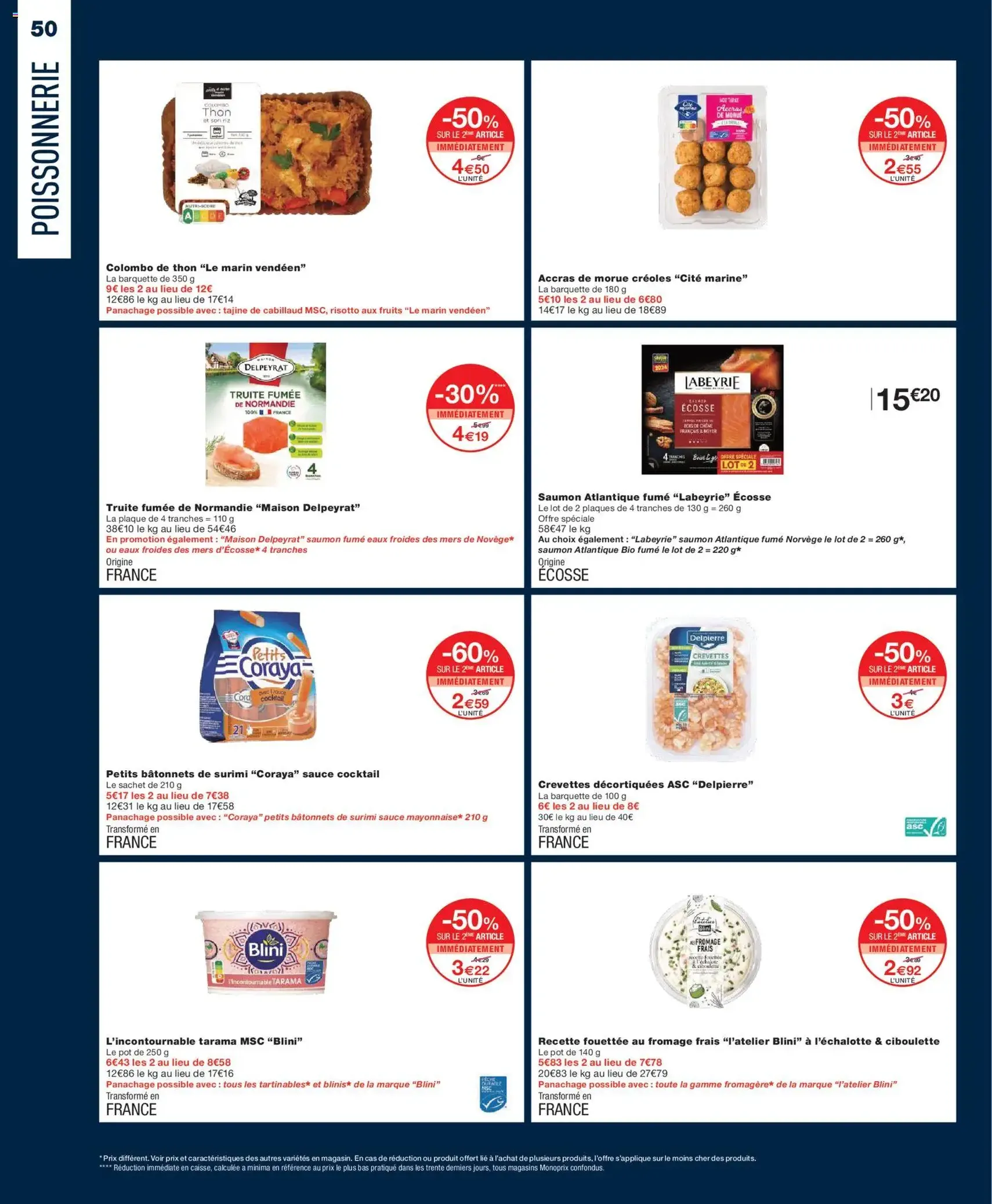 Monoprix catalogue - brochure valable à partir du 04/11/2025, page 50 sur 69