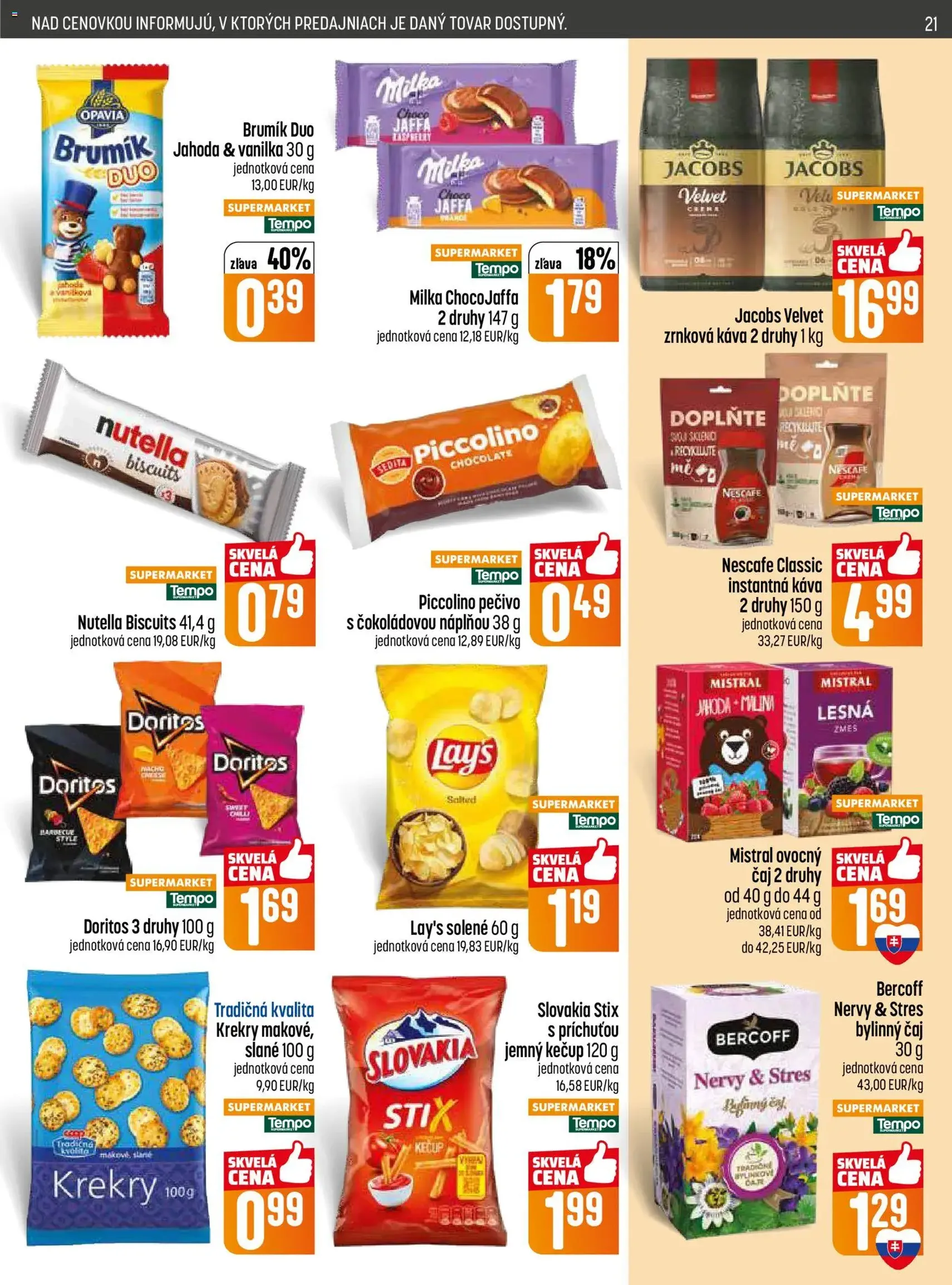 COOP Jednota leták - platný leták od 23.04.2026 strana 21 z 28