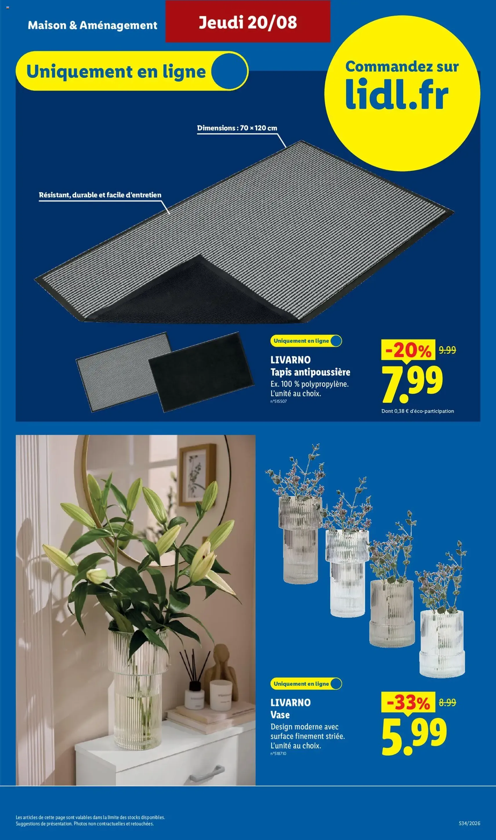 LIDL catalogue - brochure valable à partir du 20/08/2026, page 7 sur 54