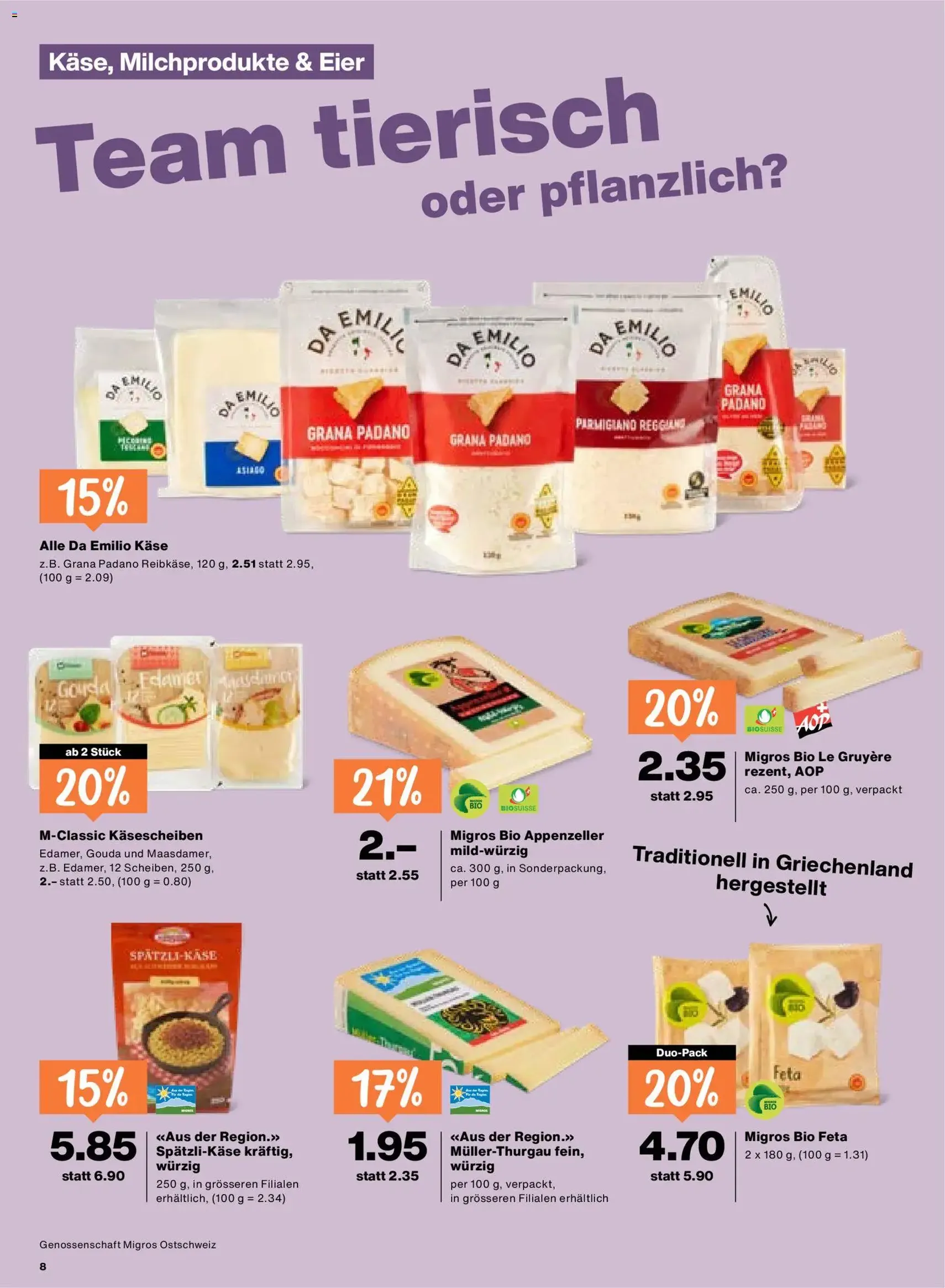 Migros aktionen - Gültiger Prospekt ab 03.03.2026, Seite 8 von insgesamt 24