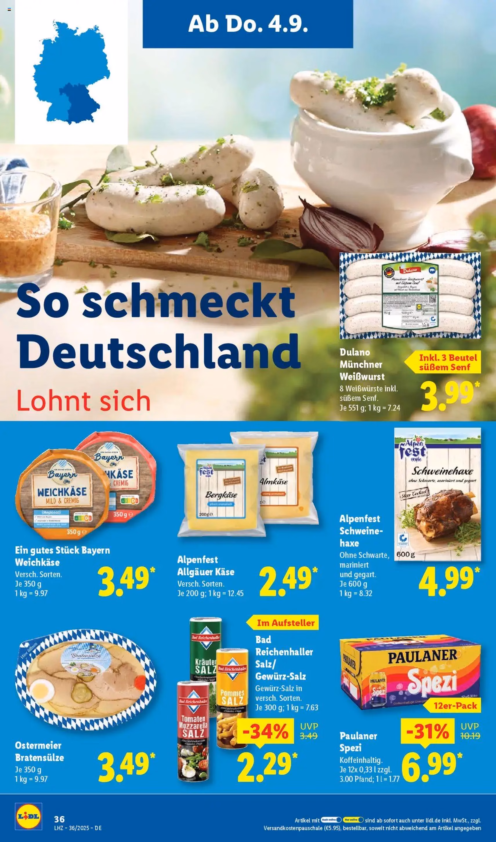 Lidl Prospekt - Gültiger Prospekt ab 01.09.2025, Seite 56 von insgesamt 72 Lidl Prospekt - Gültiger Prospekt ab 01.09.2025, Seite 56 von insgesamt 72