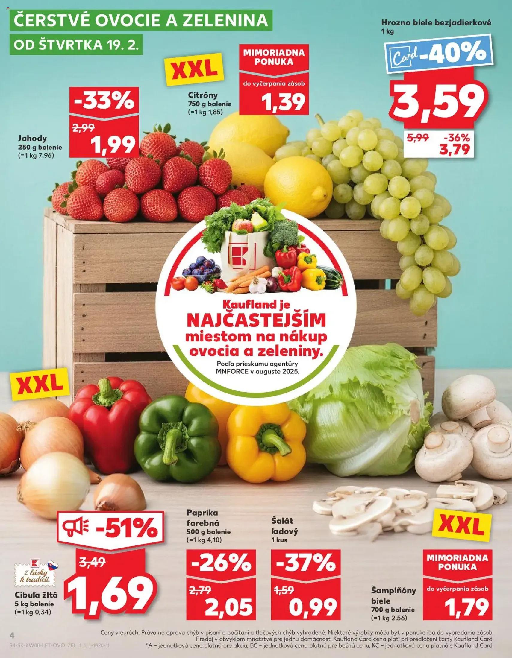 Kaufland leták - platný leták od 19.02.2026 strana 4 z 78