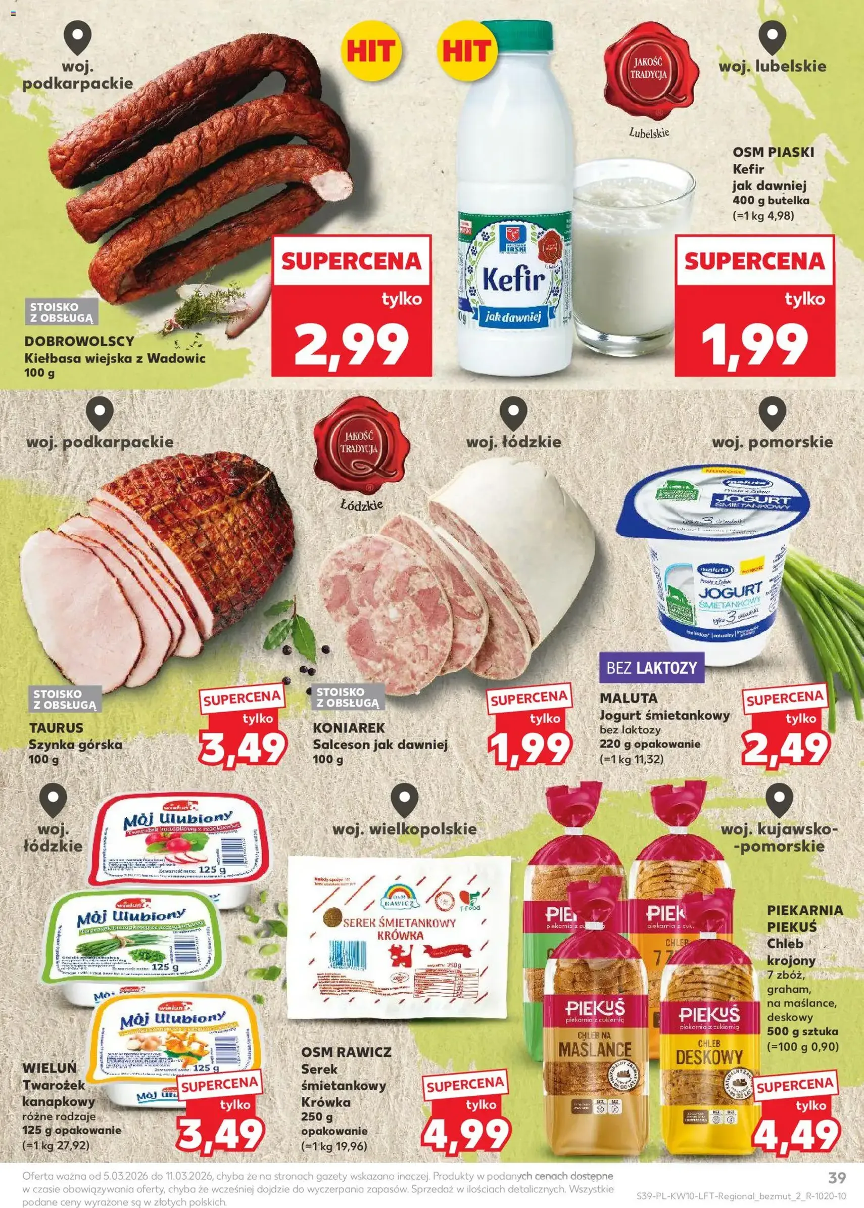 Kaufland gazetka - ważny gazetka od 05.03.2026 strona 39 z 58