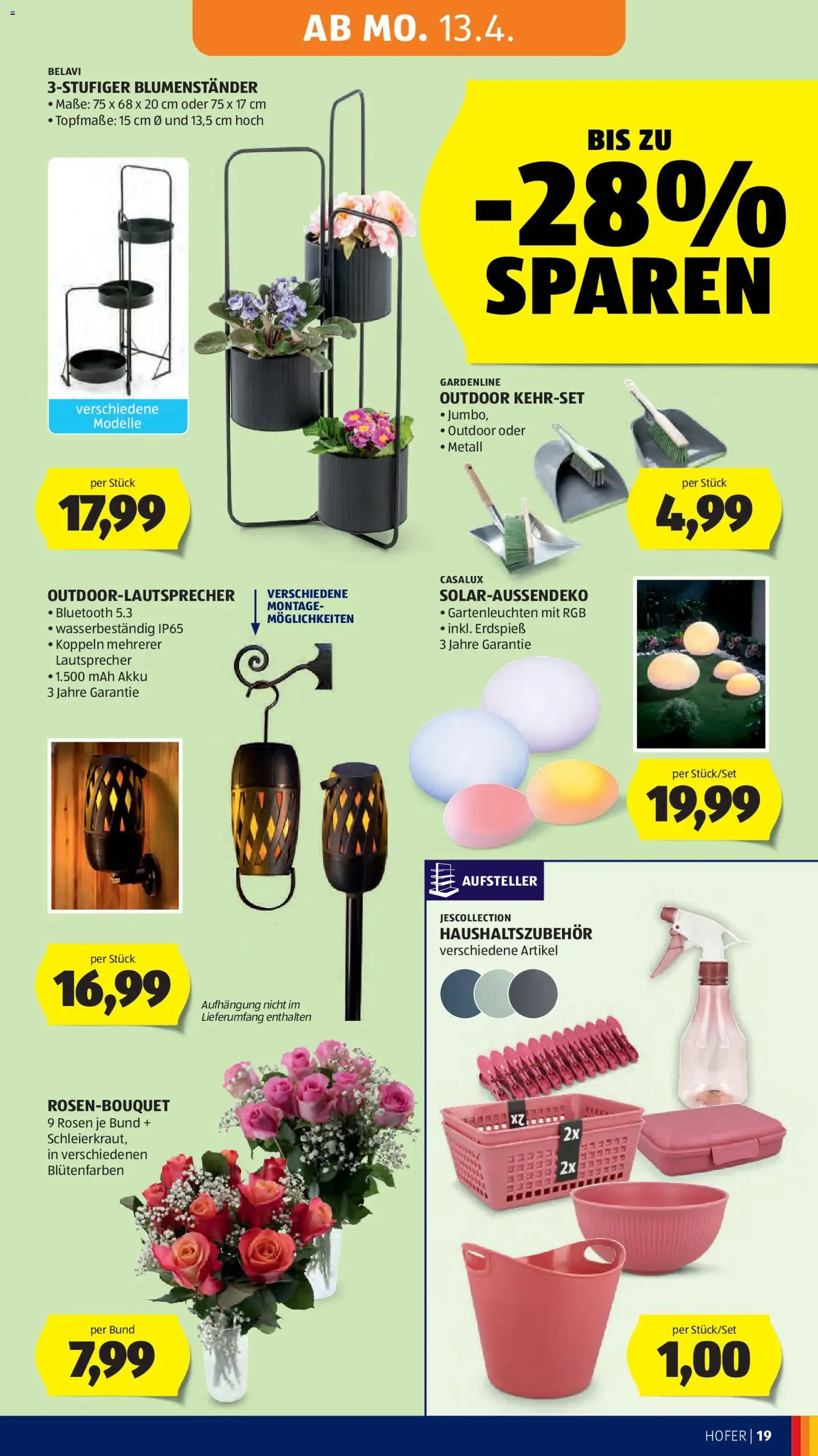Hofer Flugblatt - Gültiger Prospekt ab 08.04.2026, Seite 23 von insgesamt 37