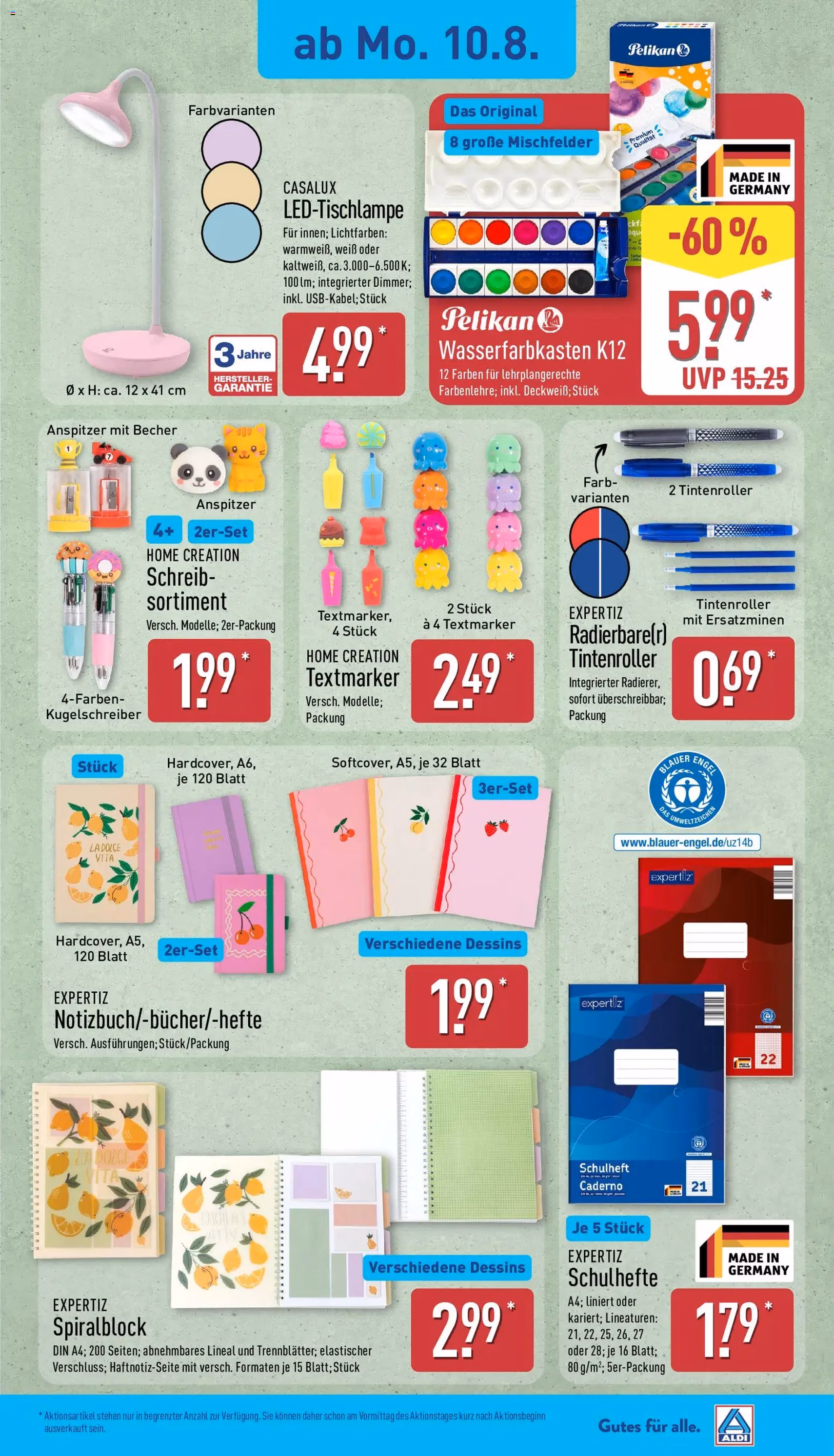 Aldi Prospekt - Gültiger Prospekt ab 10.08.2026, Seite 19 von insgesamt 41