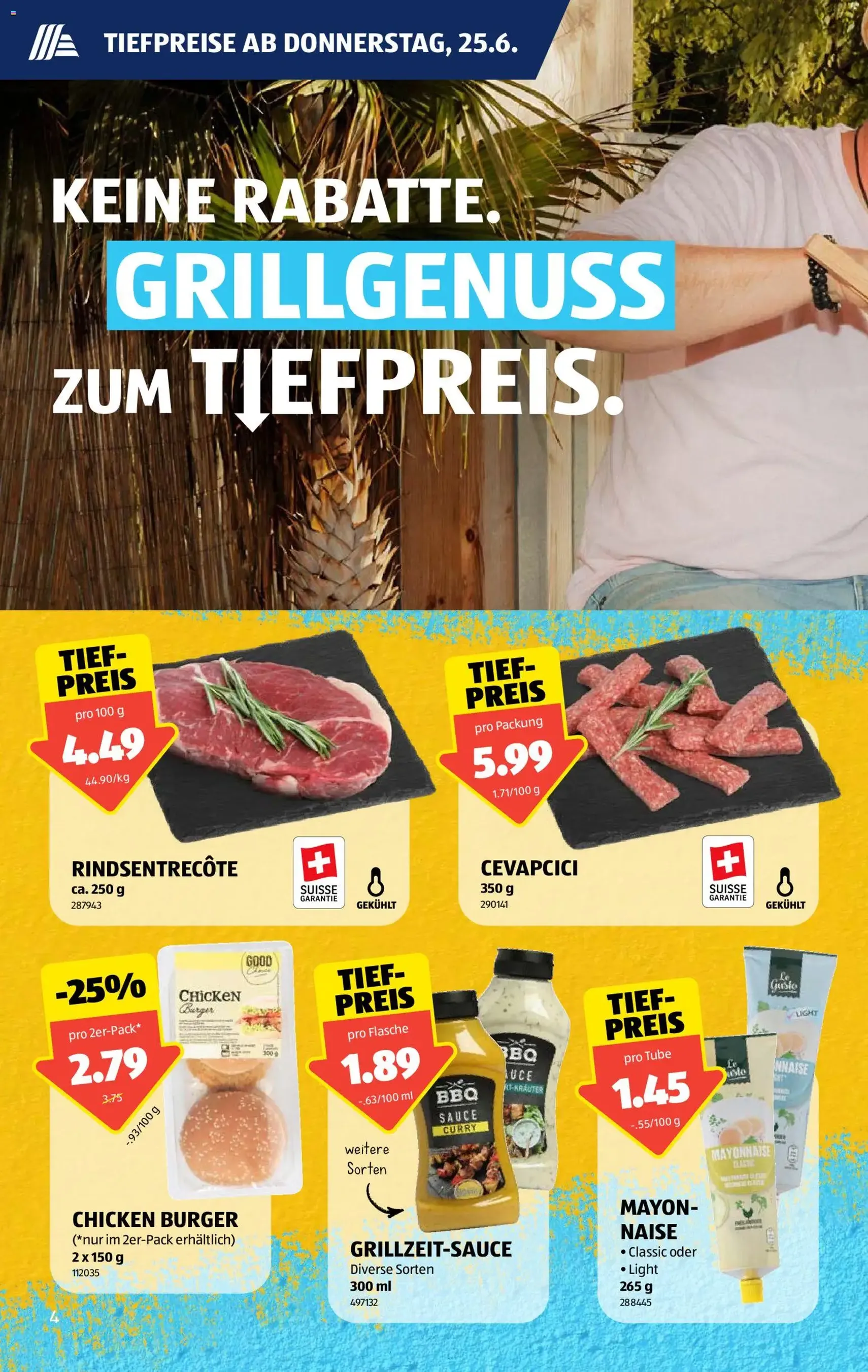Aldi aktionen - Gültiger Prospekt ab 25.06.2026, Seite 4 von insgesamt 36