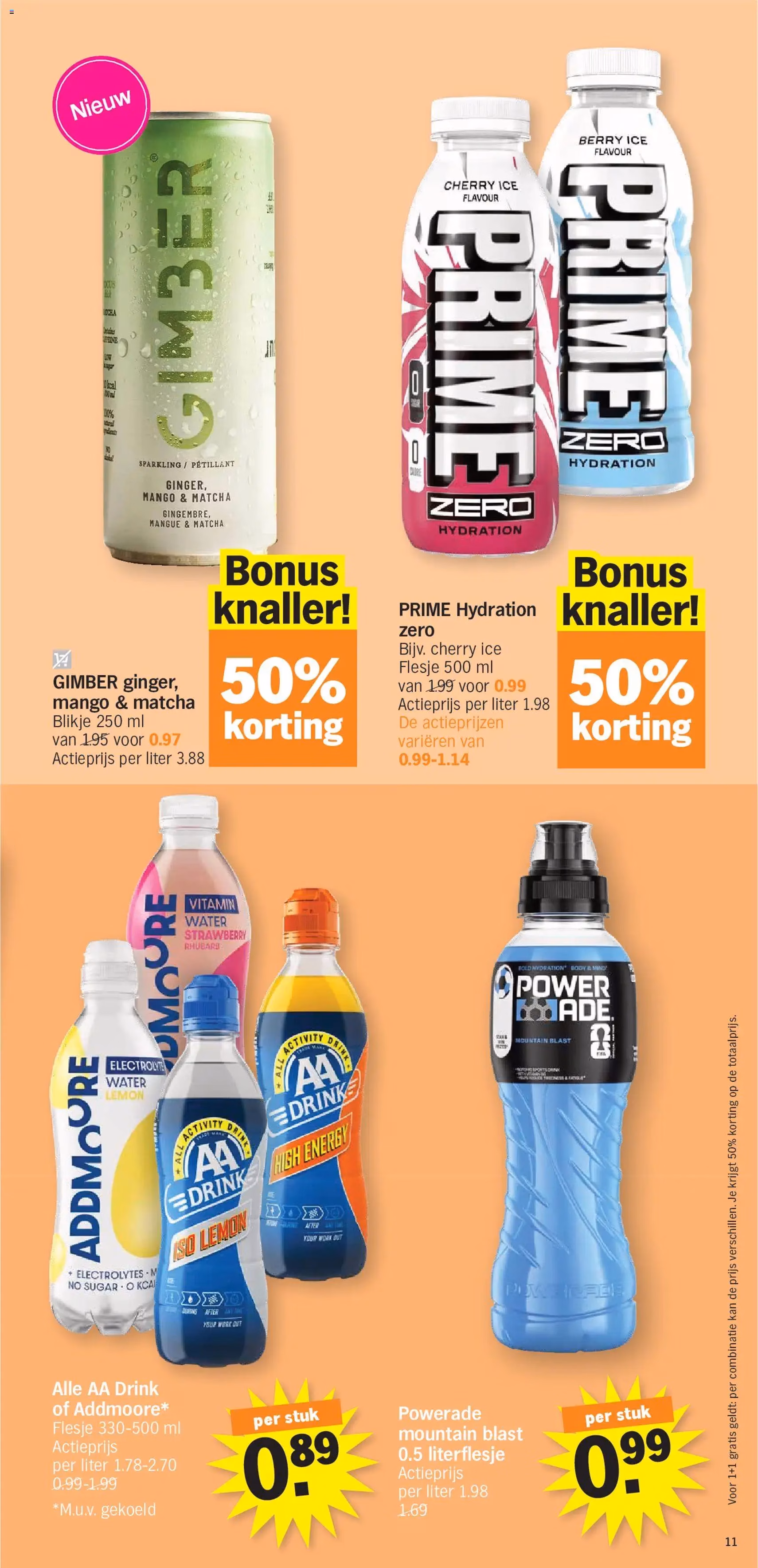 Albert Heijn Folder week / de la semaine 29 - geldige folder vanaf 13/07/2026 pagina 11 van 18