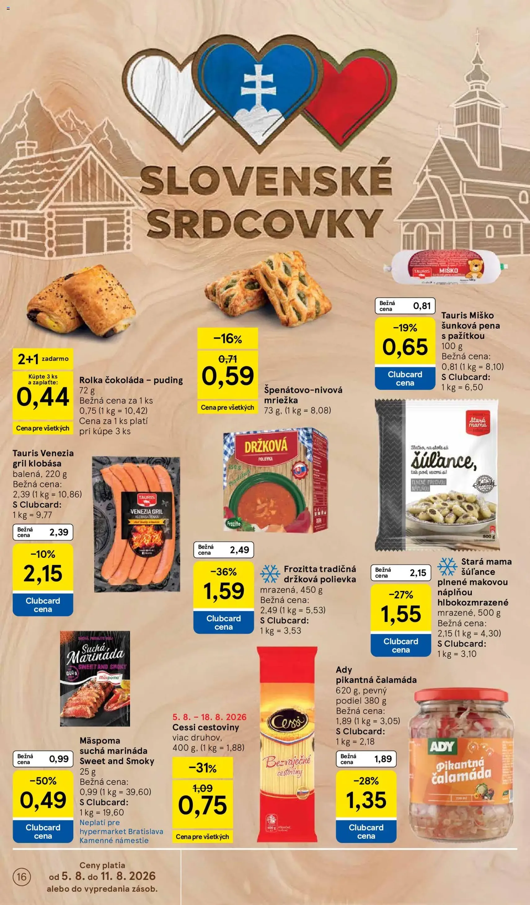 Tesco Hypermarket - leták - platný leták od 05.08.2026 strana 16 z 52