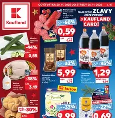 Kaufland SK Akciós újság - szórólap előnézete érvényes 2025.11.20. -tól