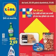 Lidl Catalog - previzualizare cataloage valabilă începând cu 25.05.2026