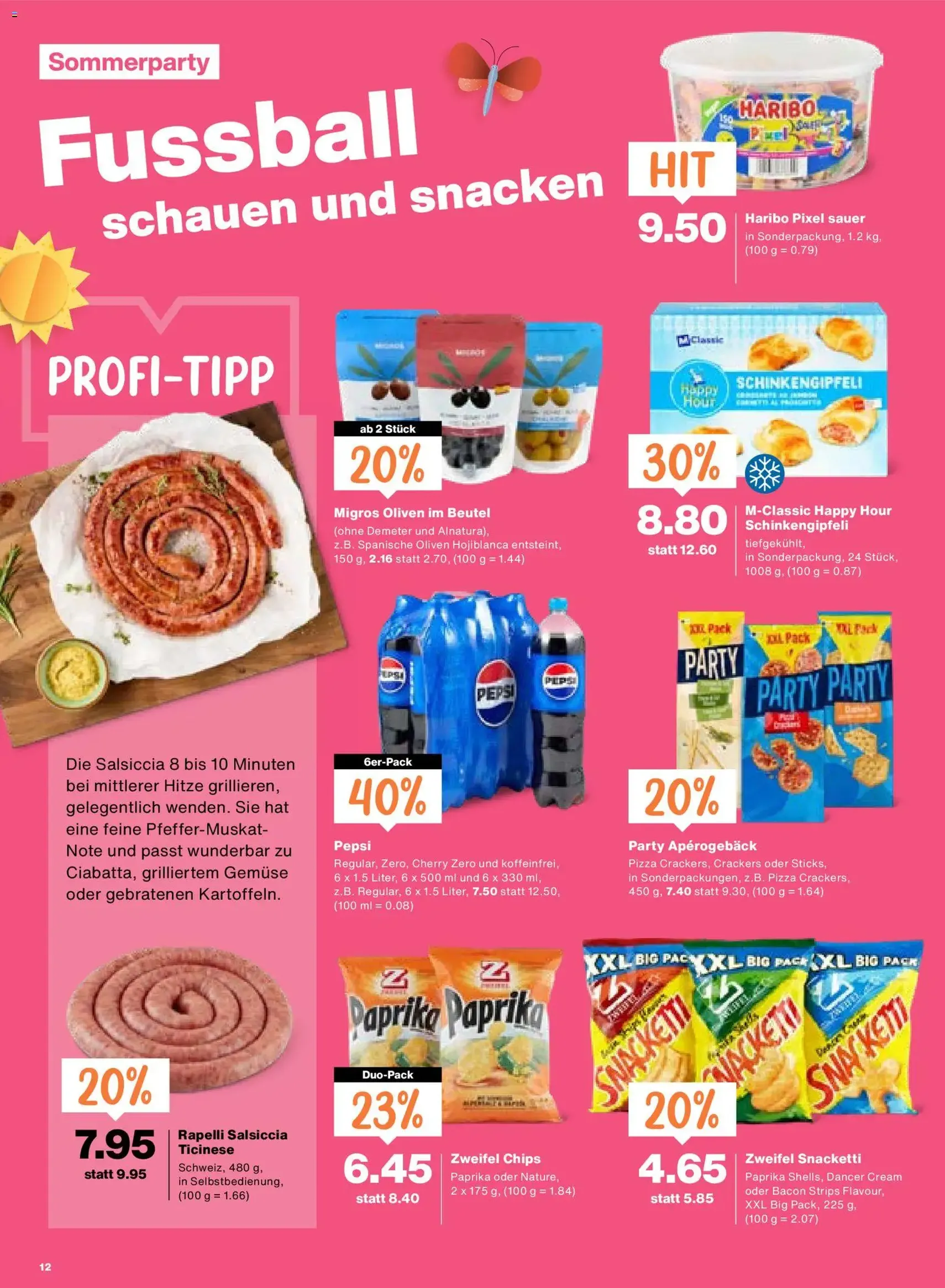 Migros aktionen - Gültiger Prospekt ab 18.06.2026, Seite 12 von insgesamt 24