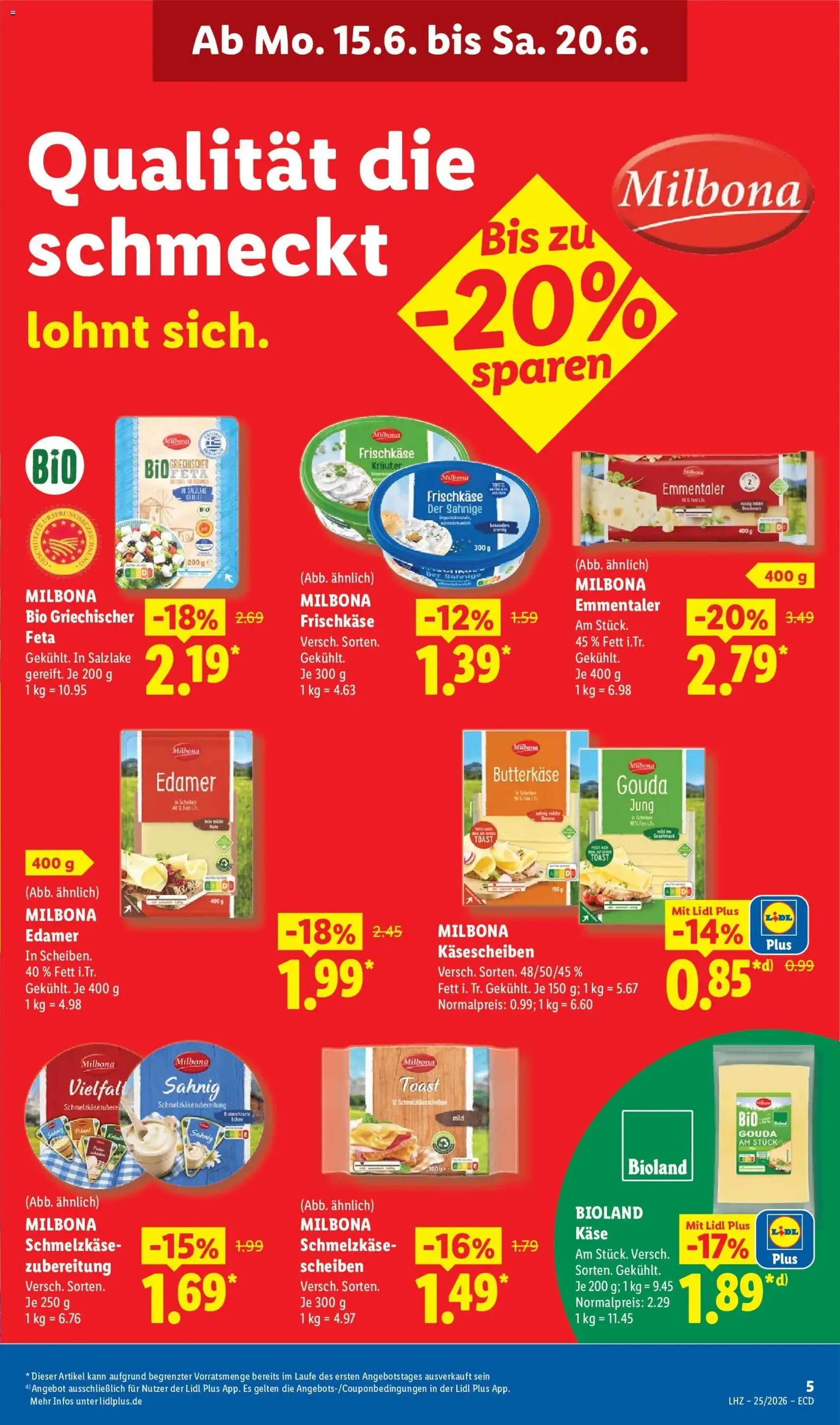 Lidl Prospekt - Gültiger Prospekt ab 15.06.2026, Seite 13 von insgesamt 70