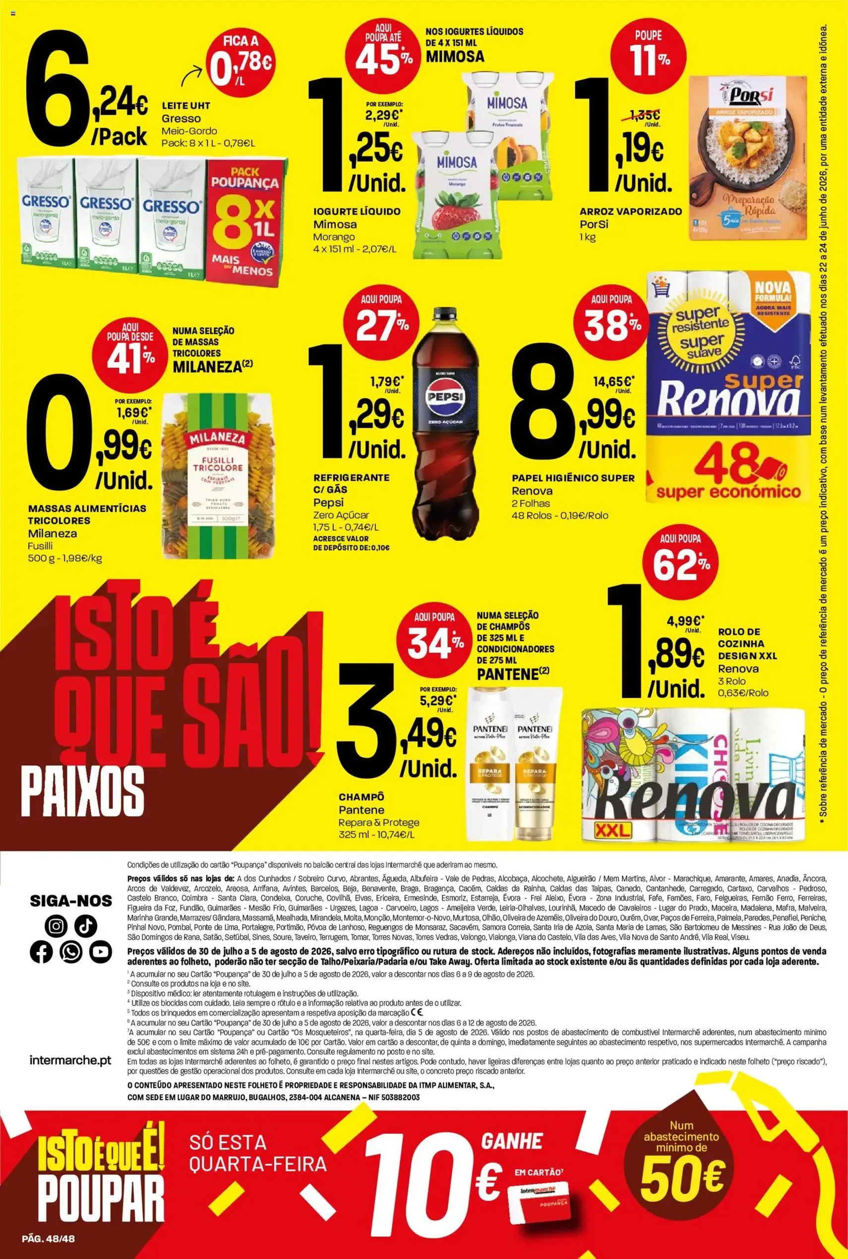 Intermarché folheto - folheto válido a partir de 30/07/2026 página 48 de 48